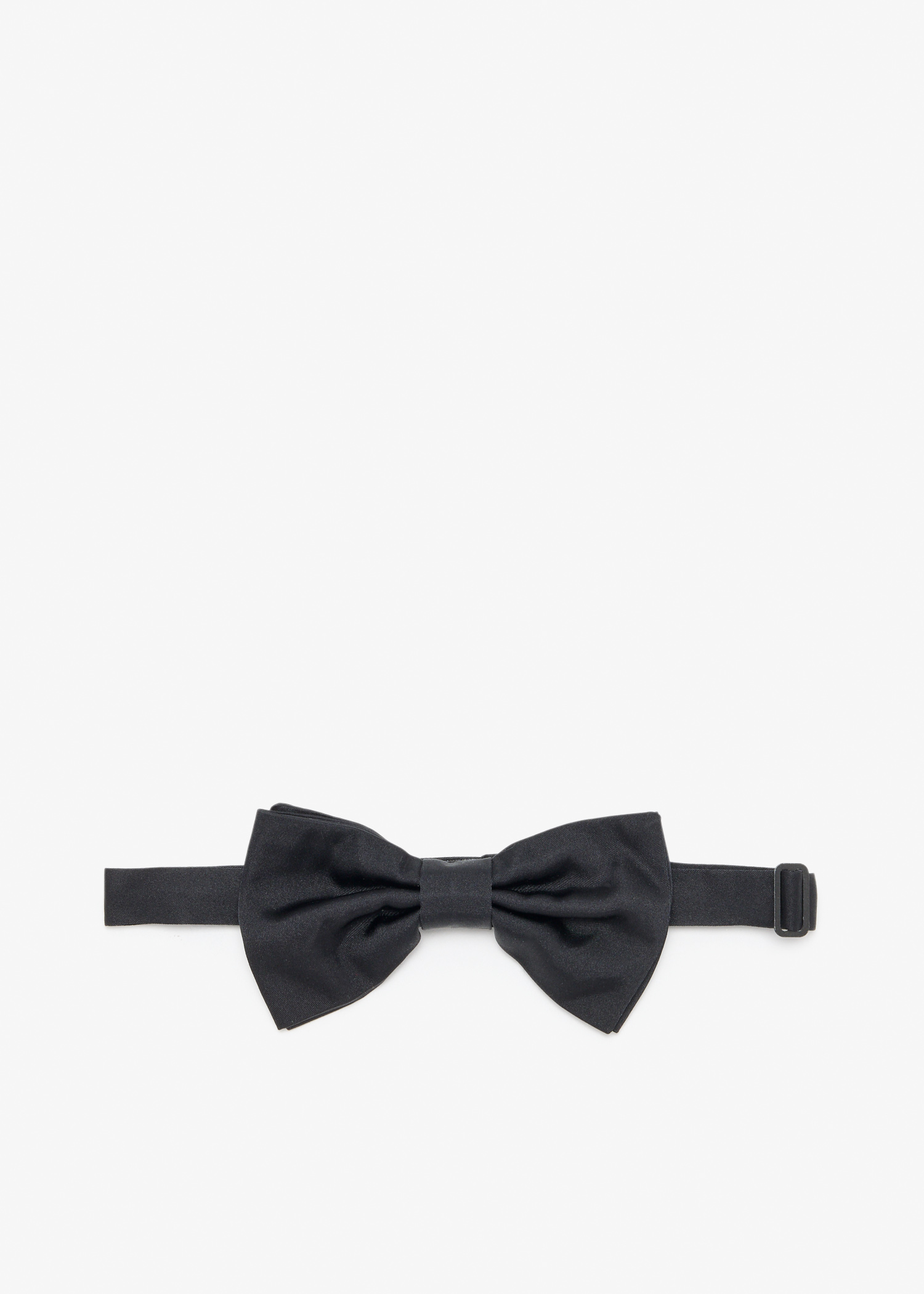 Silk bow tie, Black
Silk bow tie, Black