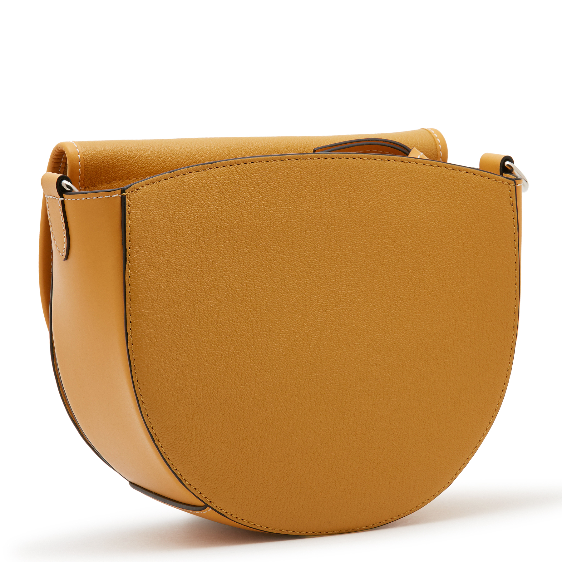 Bike leather bag, Yellow