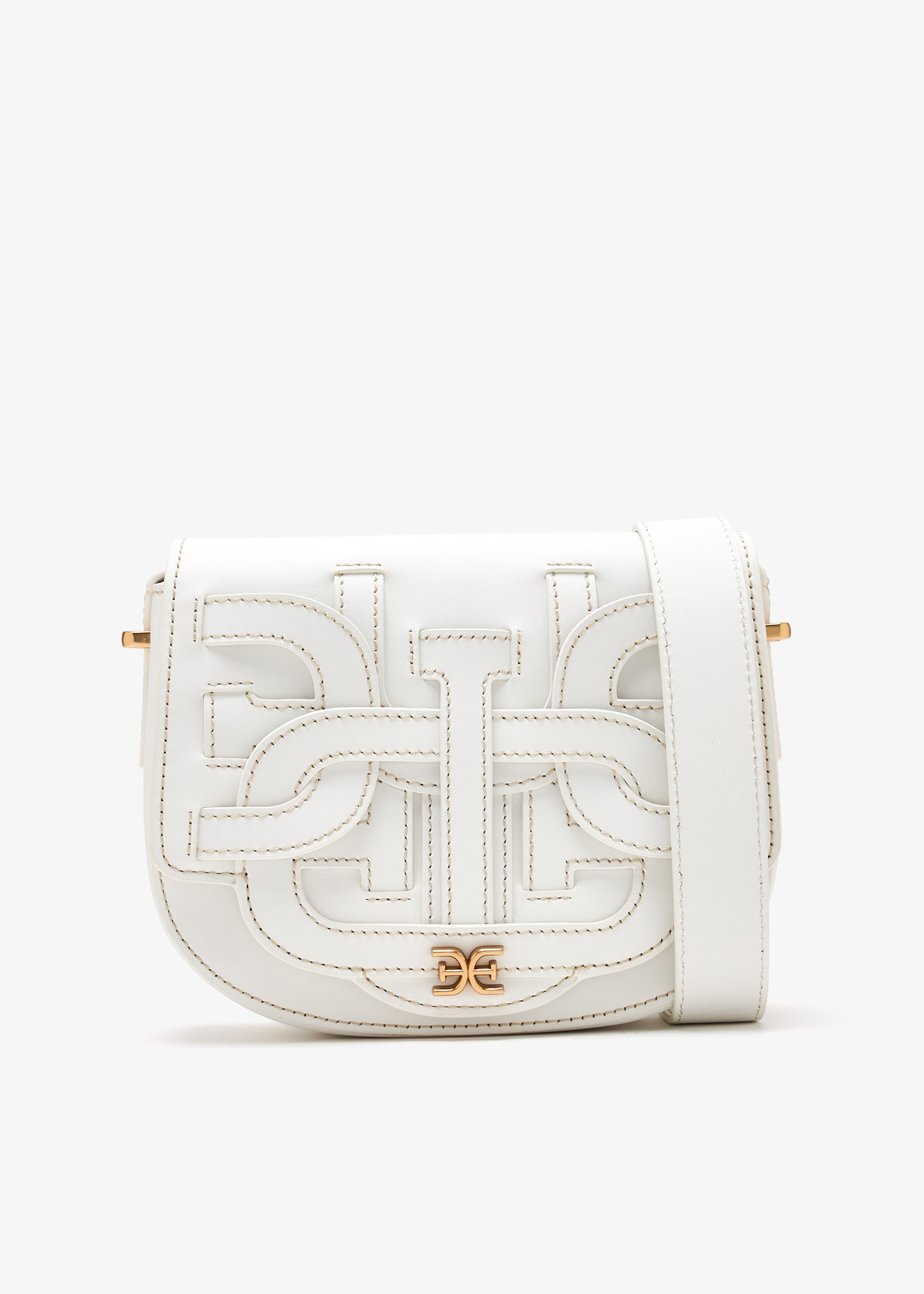 Small Dye Cut saddle bag, White
Small Dye Cut saddle bag, White