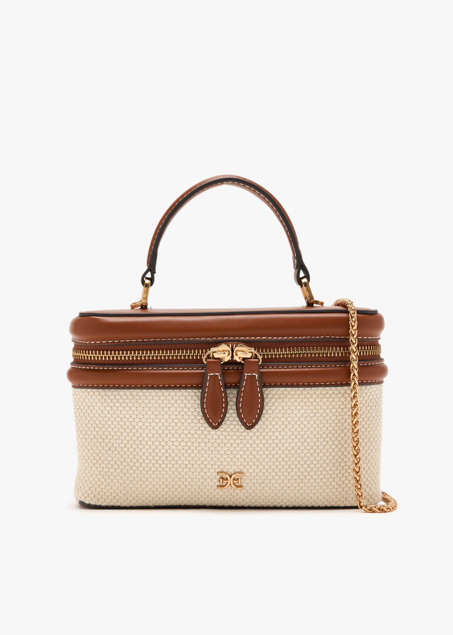 Paige Train Case crossbody bag, Beige
Paige Train Case crossbody bag, Beige