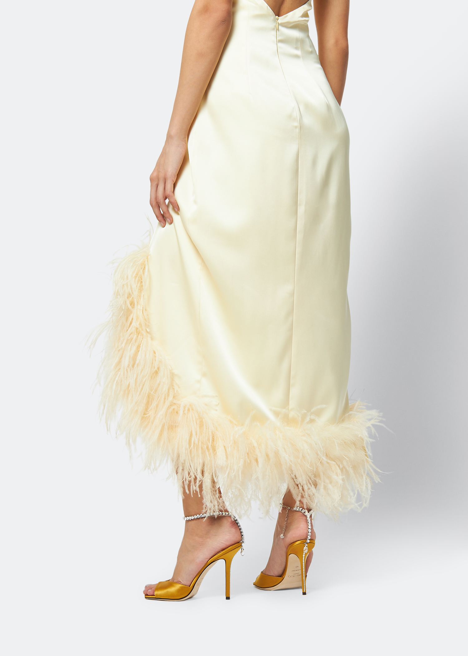 Saeda 100 sandals, Yellow