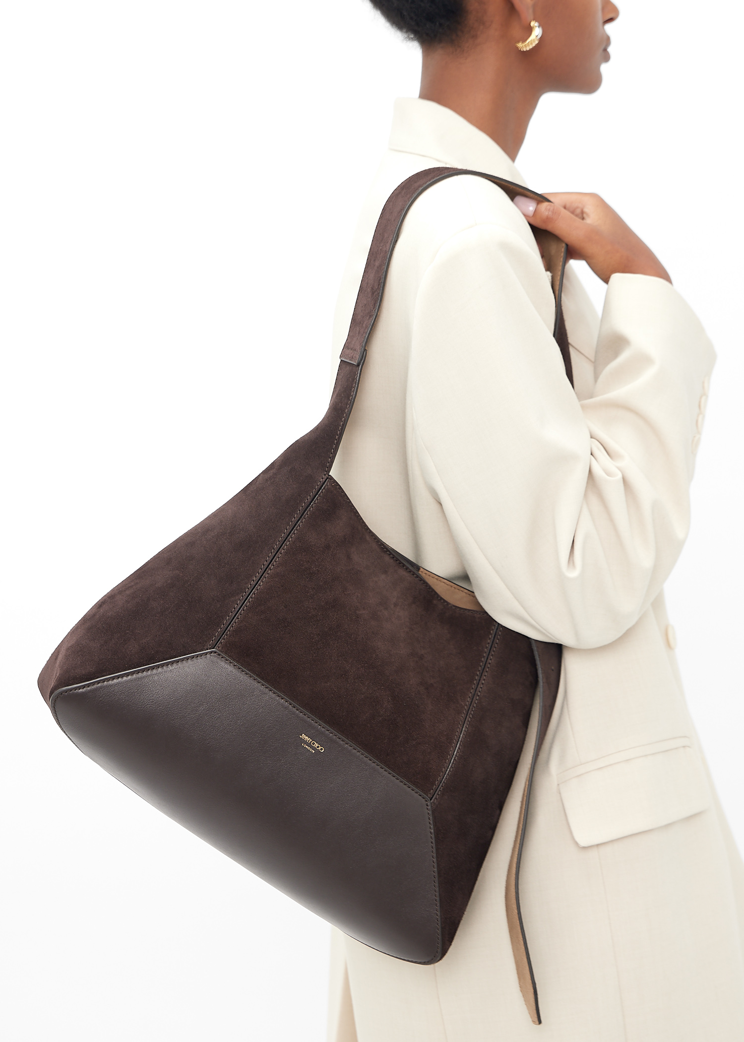 Diamond Hobo M shoulder bag, Brown
Diamond Hobo M shoulder bag, Brown