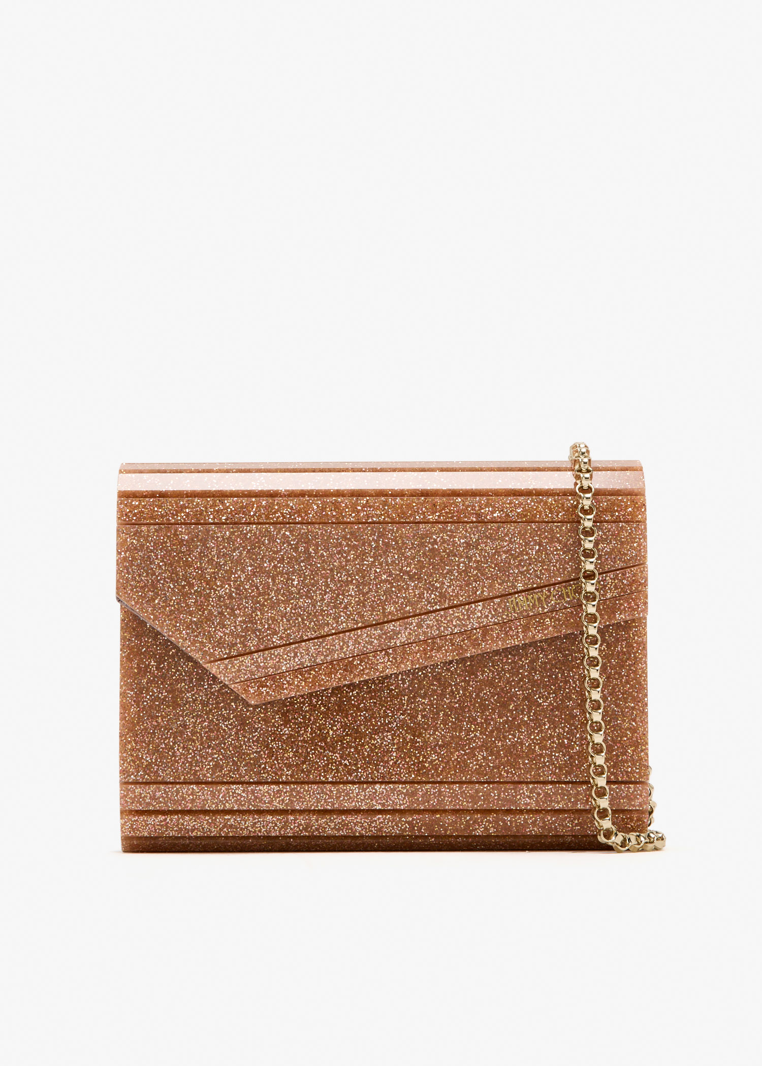 Candy glitter clutch, Rose gold
Candy glitter clutch, Rose gold