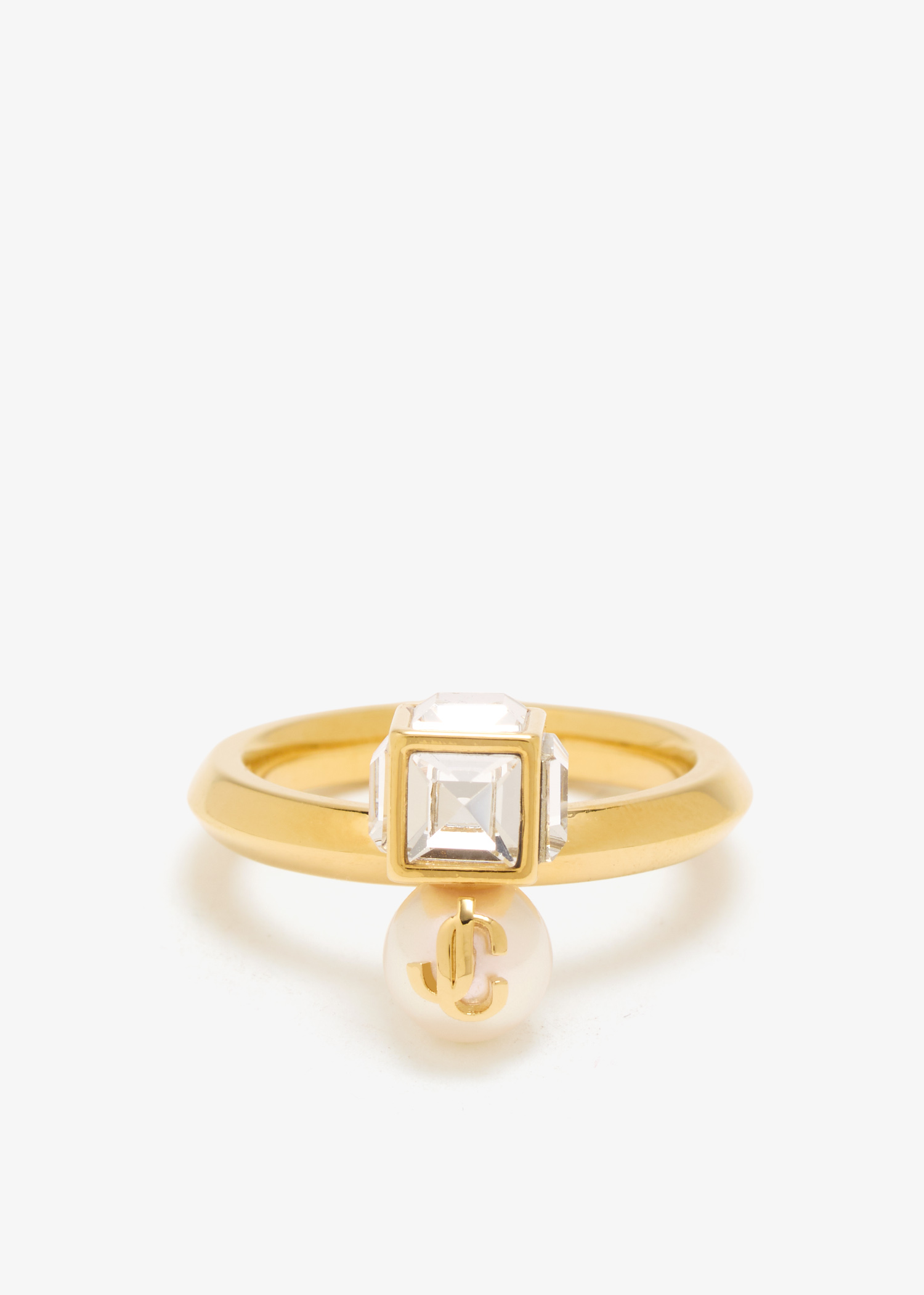 JC Pearl cube ring, Gold
JC Pearl cube ring, Gold