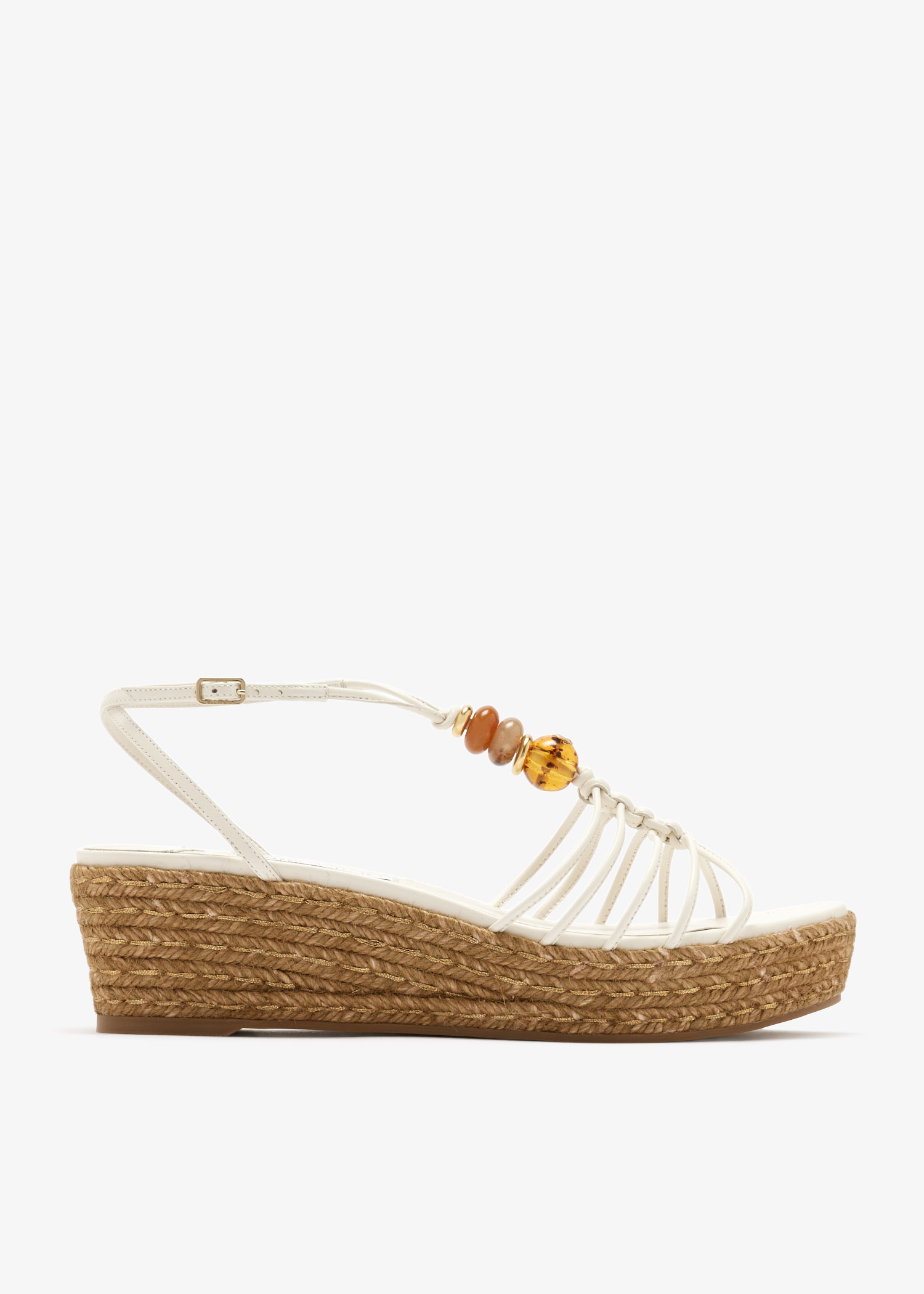 Lemi 50 wedge sandals, Cream
Lemi 50 wedge sandals, Cream