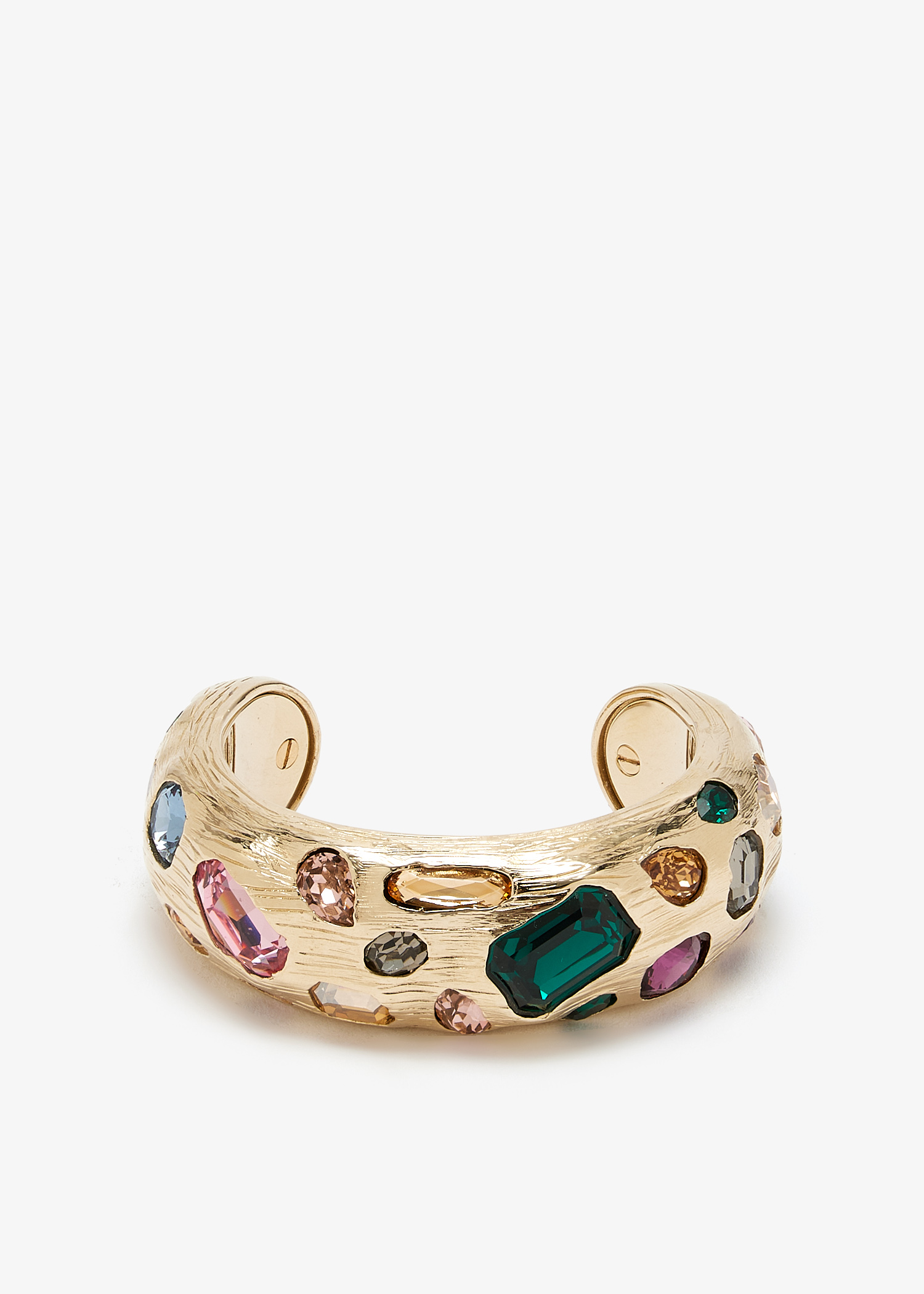 Stone embellished maxi cuff, Multicolored
Stone embellished maxi cuff, Multicolored