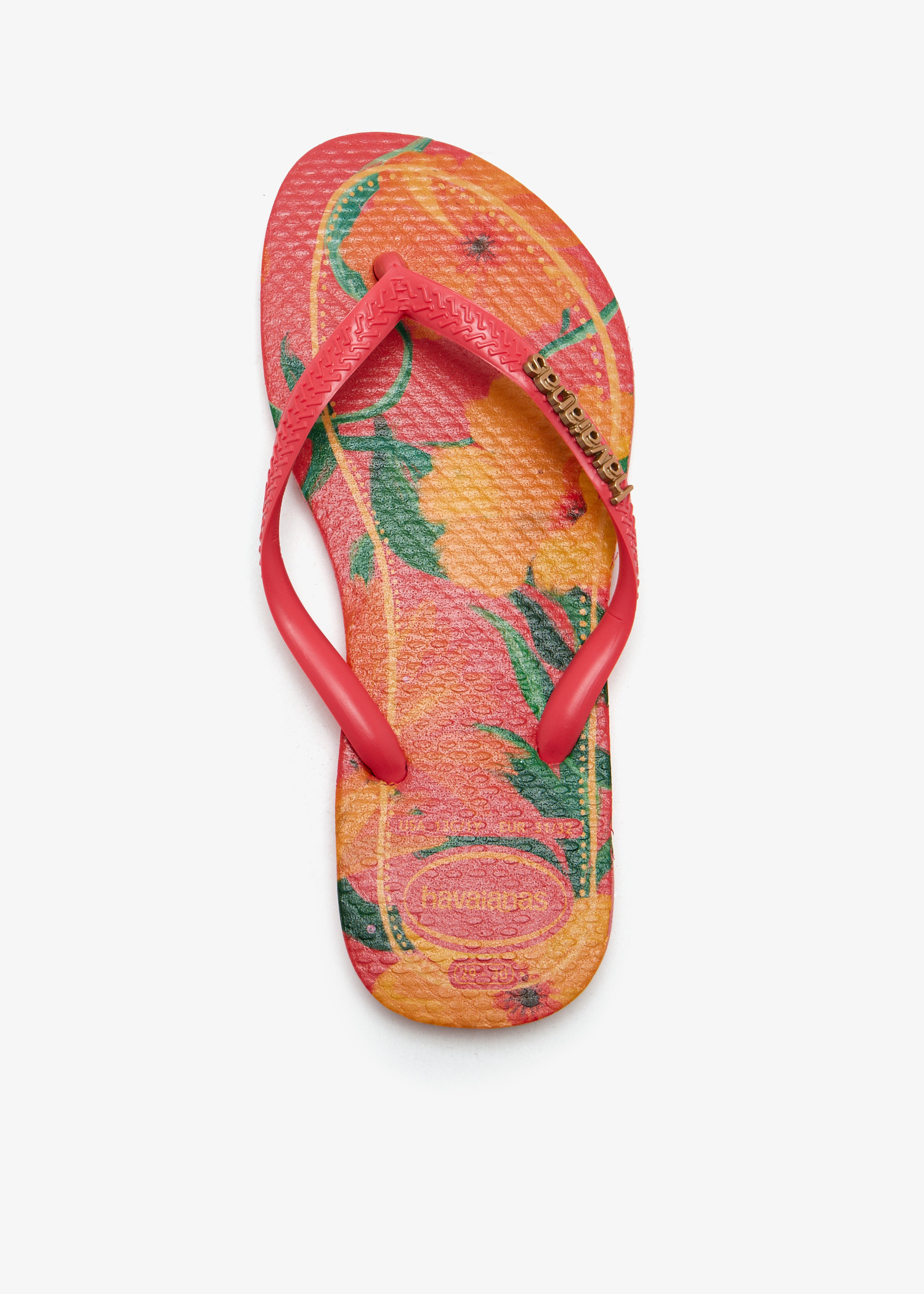 Slim tropical flip flops, Orange
Slim tropical flip flops, Orange
