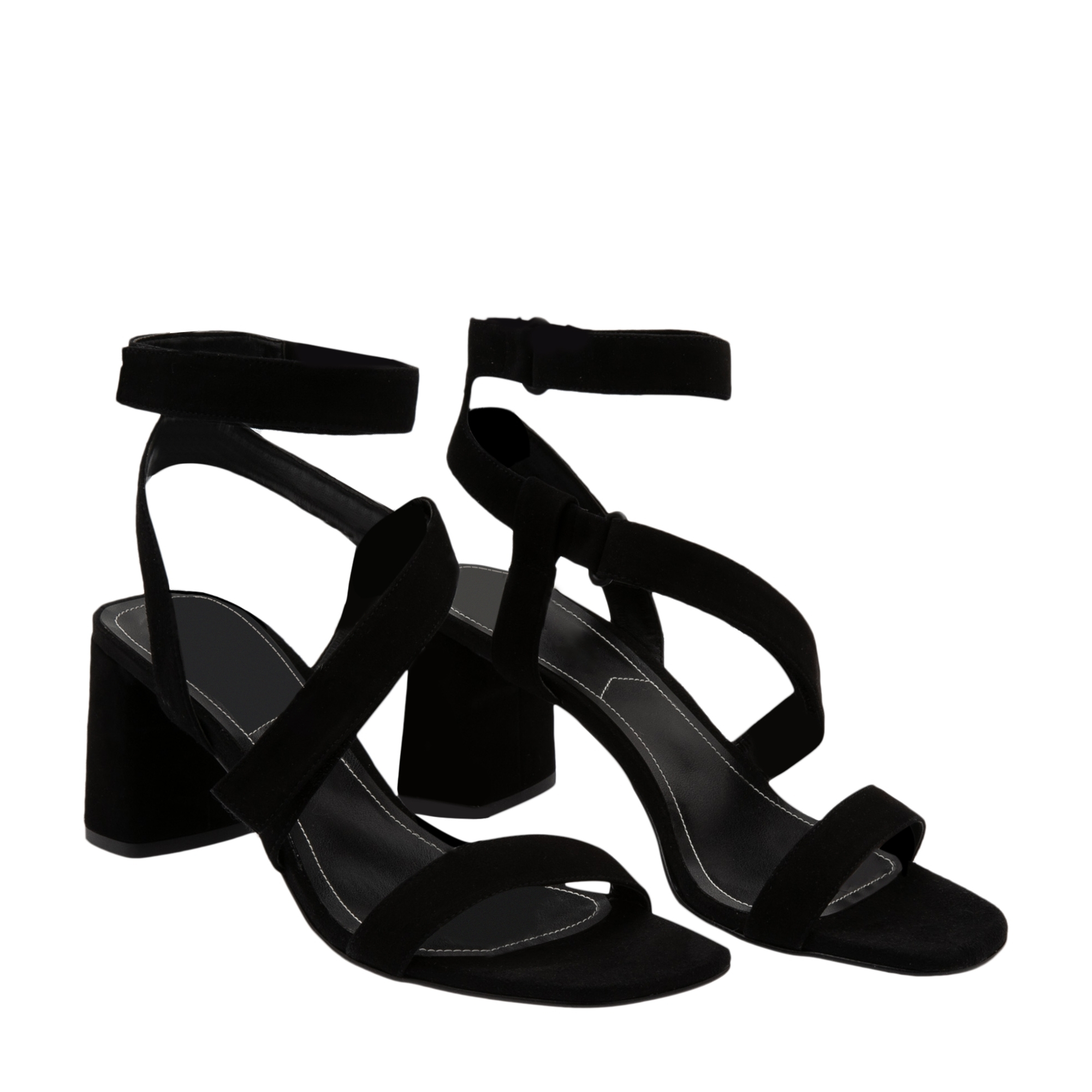 Jaclyn sandals, Black