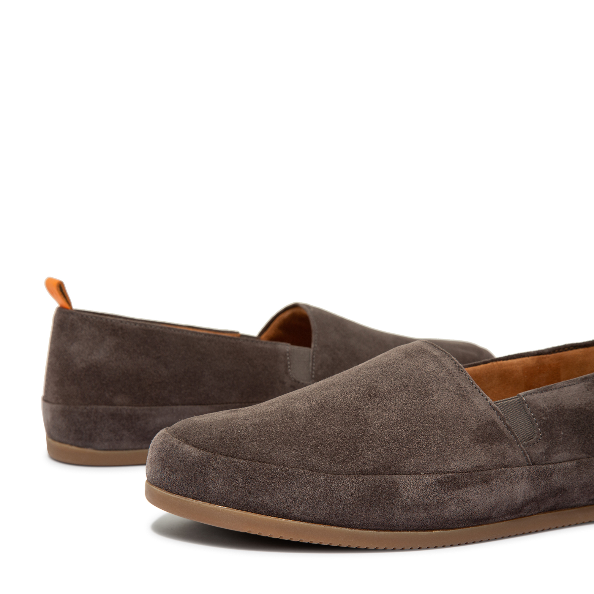 Suede loafers, Brown