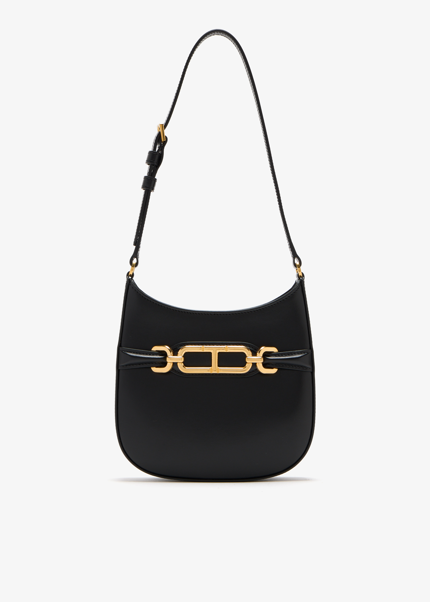 Palmellato-effect leather mini bag, Black
Palmellato-effect leather mini bag, Black