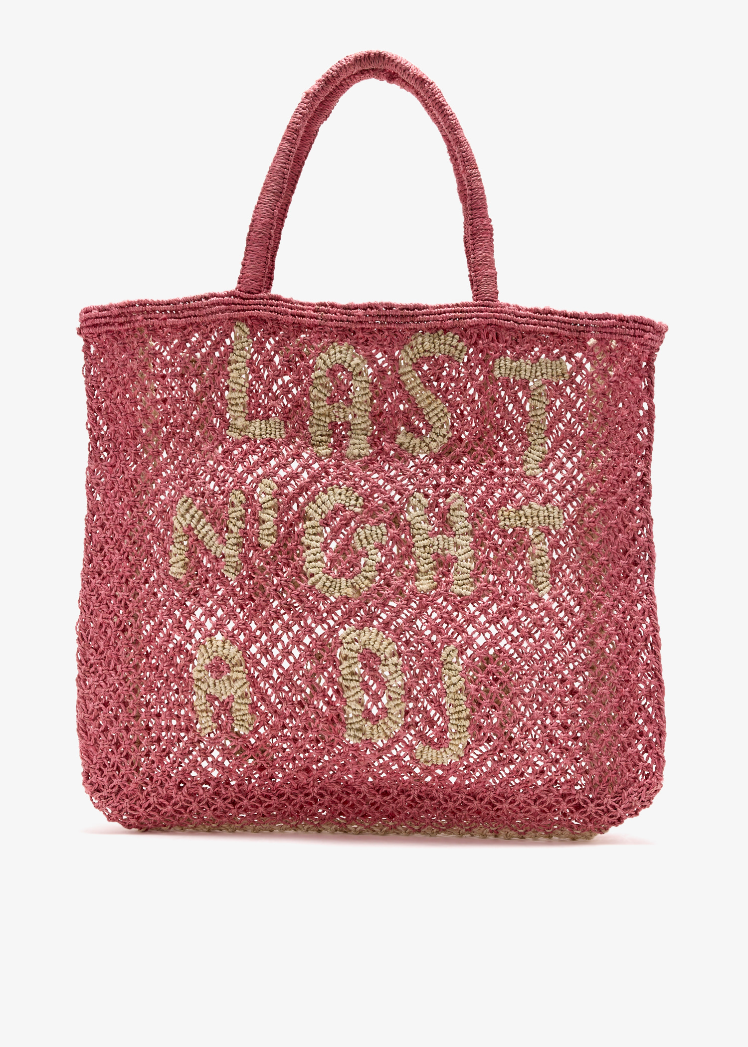 Last Night a DJ tote bag, Pink
Last Night a DJ tote bag, Pink
