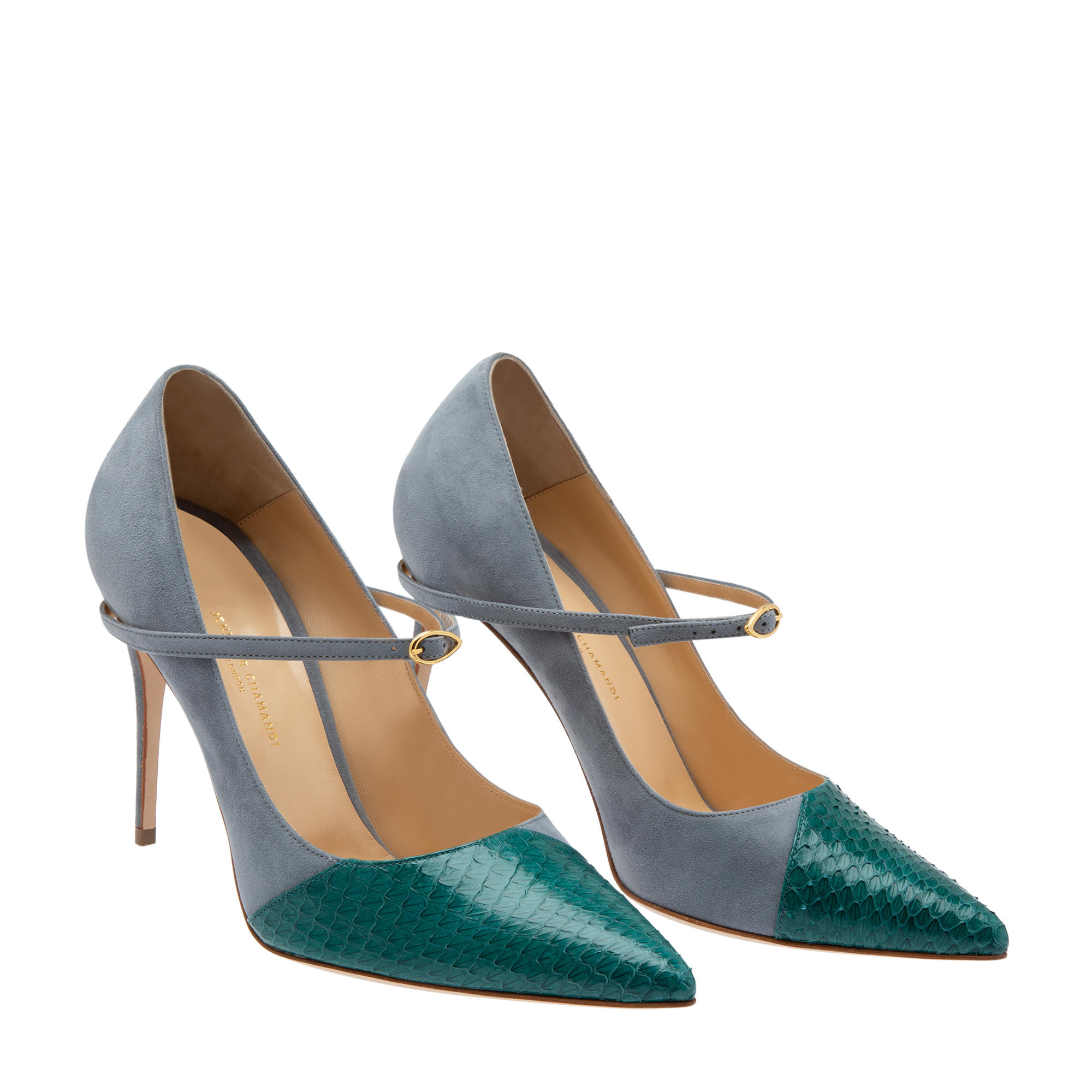 Lorenzo pumps, Blue