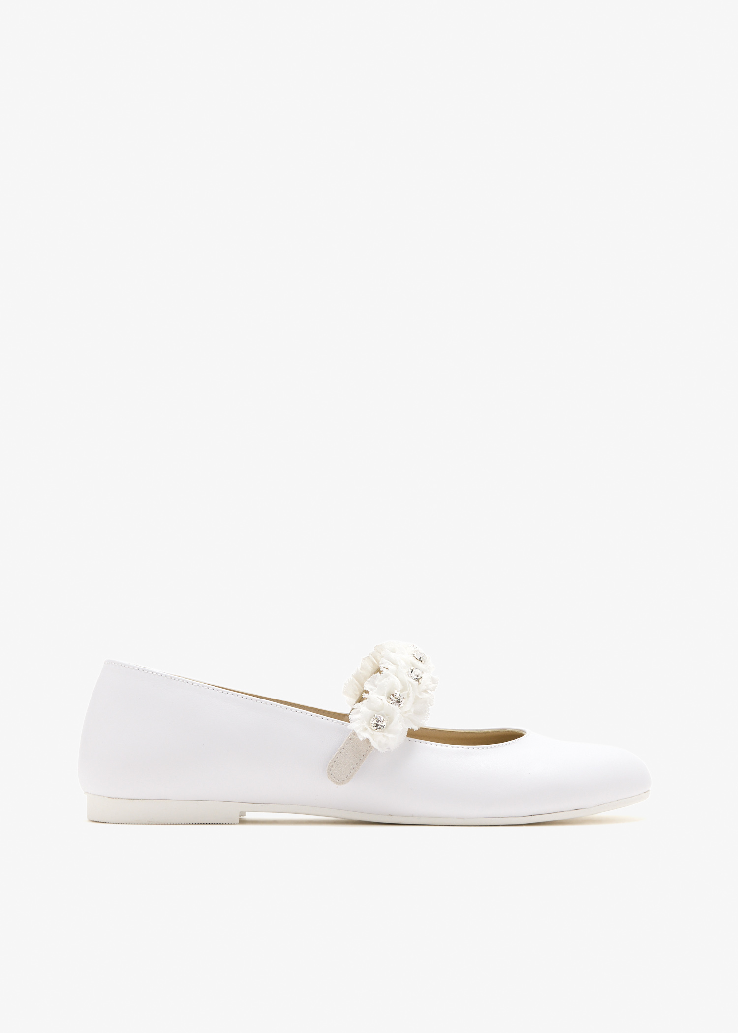 Flower ballerinas, White
Flower ballerinas, White