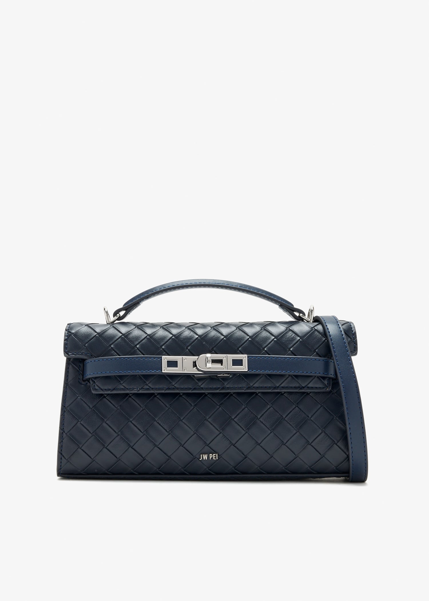 Noor top handle bag, Navy
Noor top handle bag, Navy