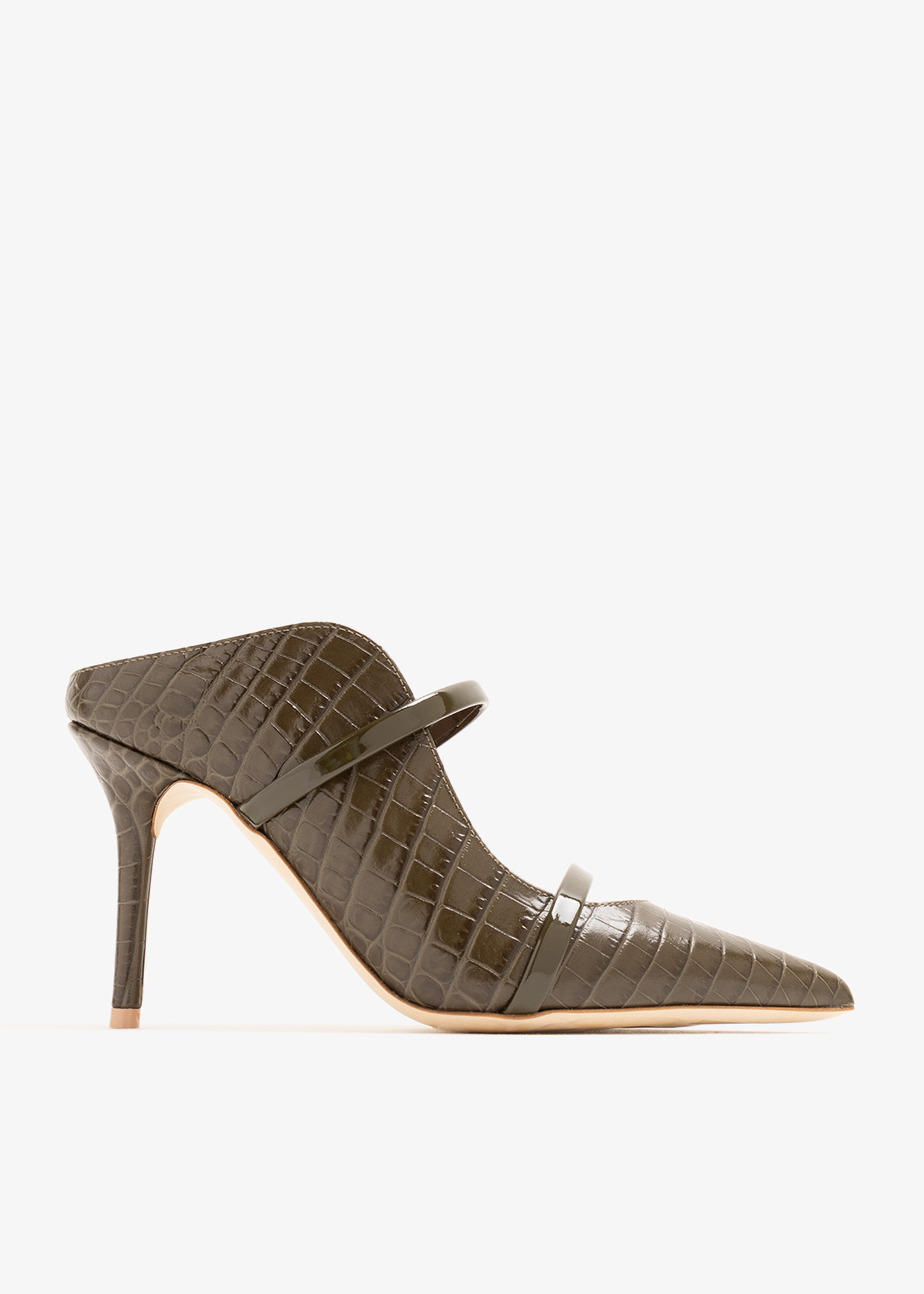 Maureen 85 mules, Green
Maureen 85 mules, Green