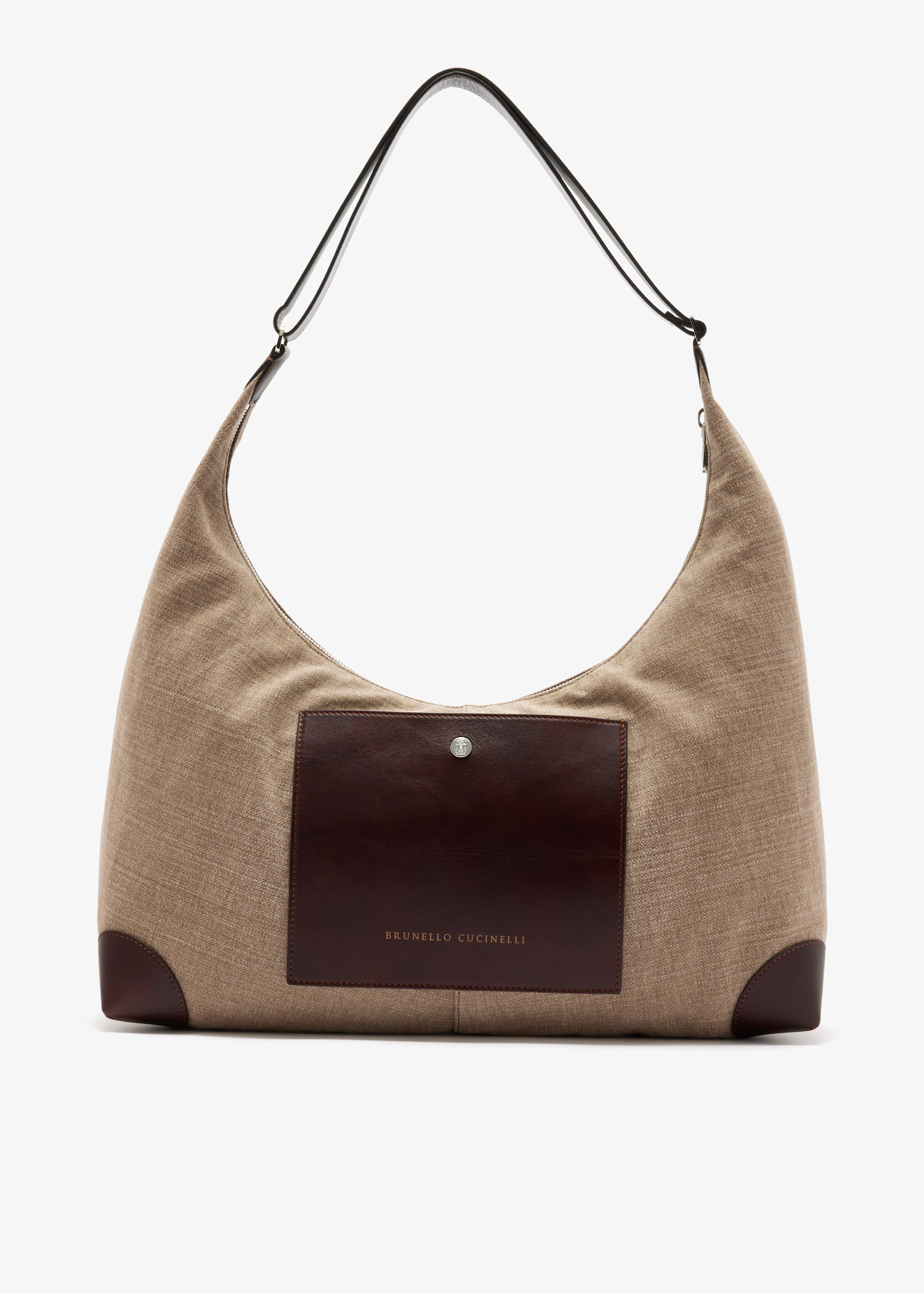 Canvas hobo bag, Beige
Canvas hobo bag, Beige