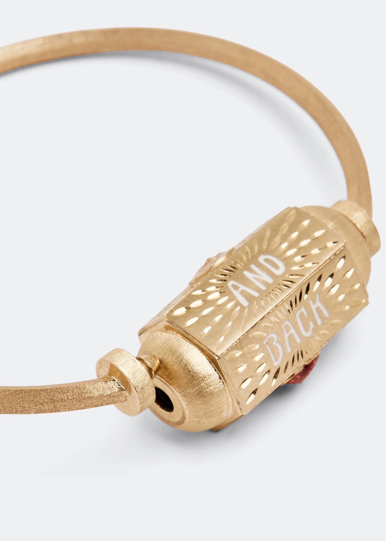 Love You small bracelet, Gold