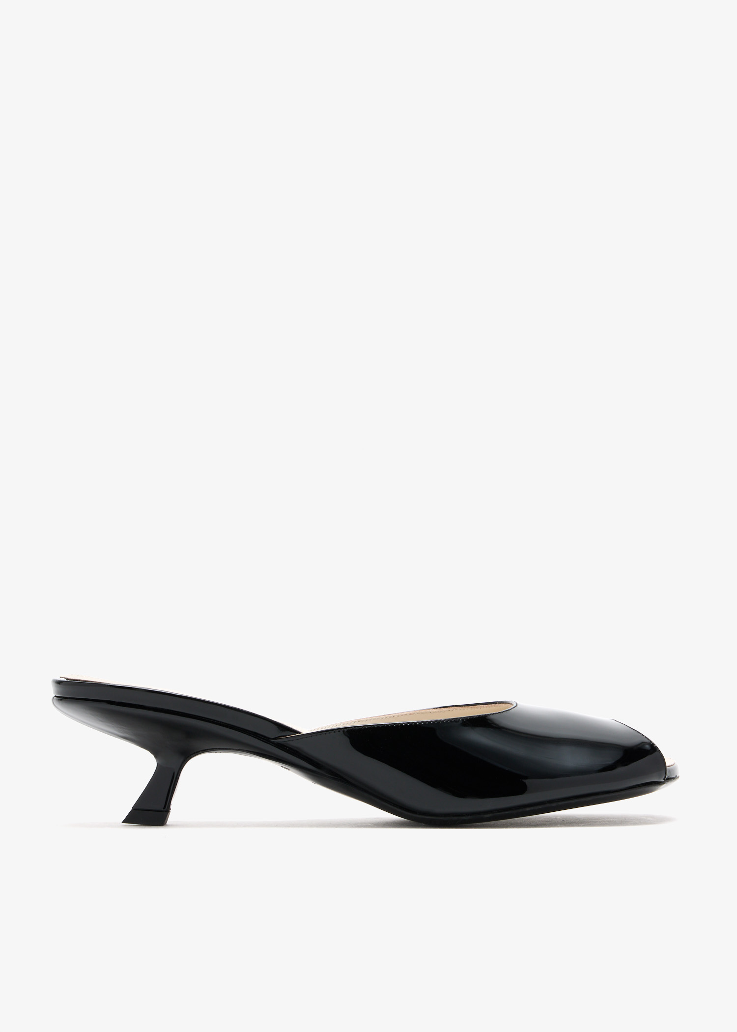 Peep-toe mules, Black
Peep-toe mules, Black