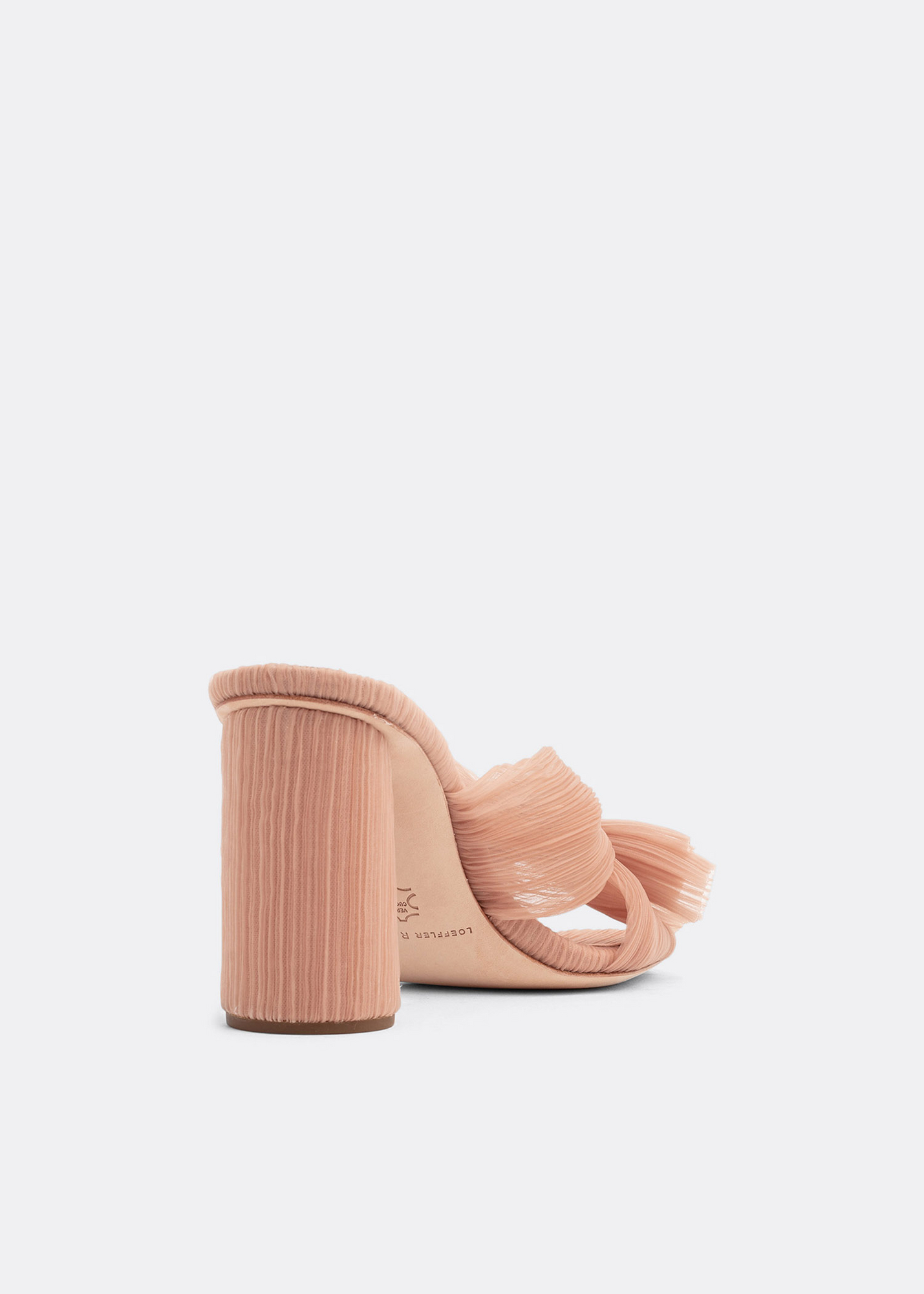 Penny mules, Pink