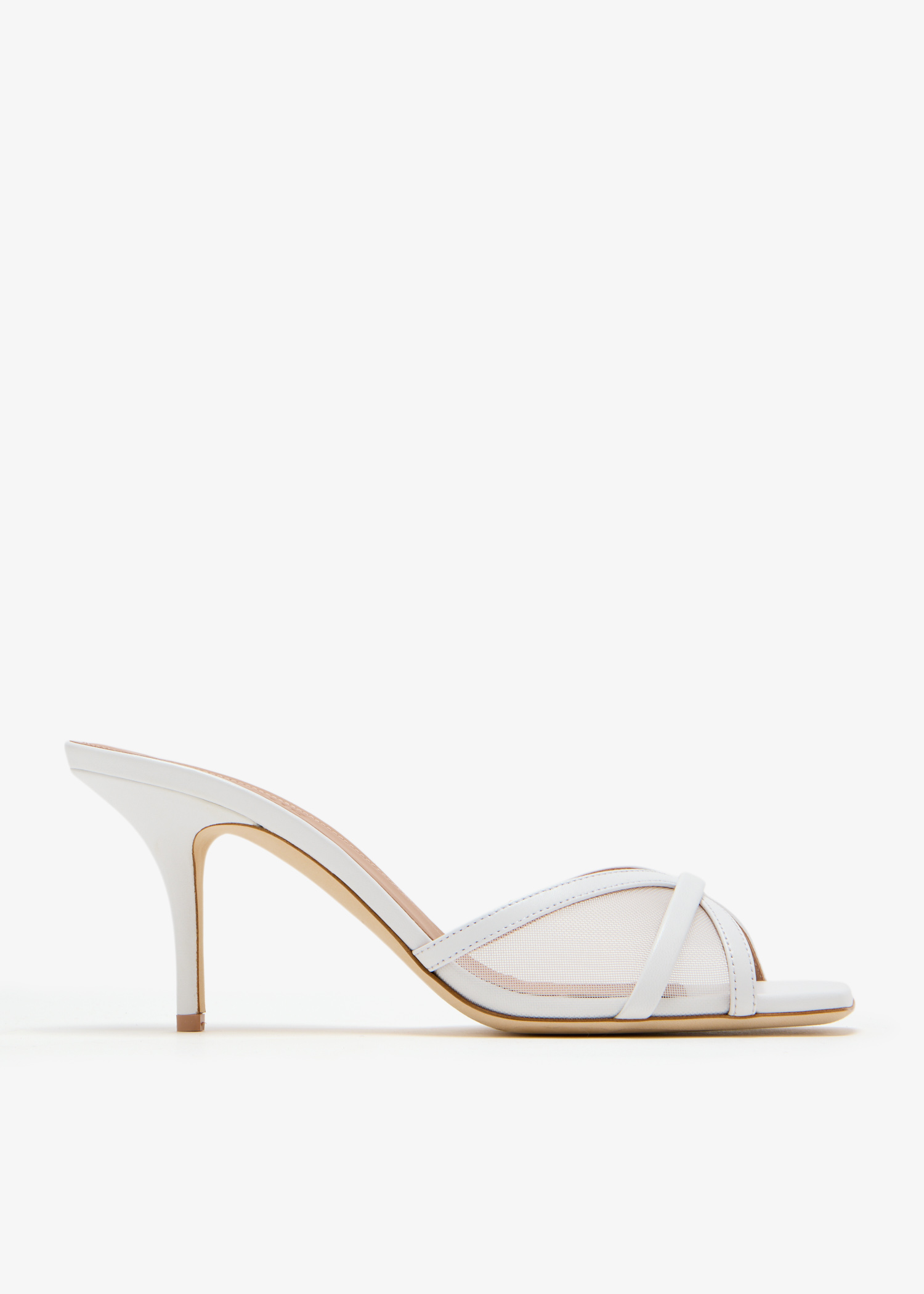 Perla 70 mules, White
Perla 70 mules, White
