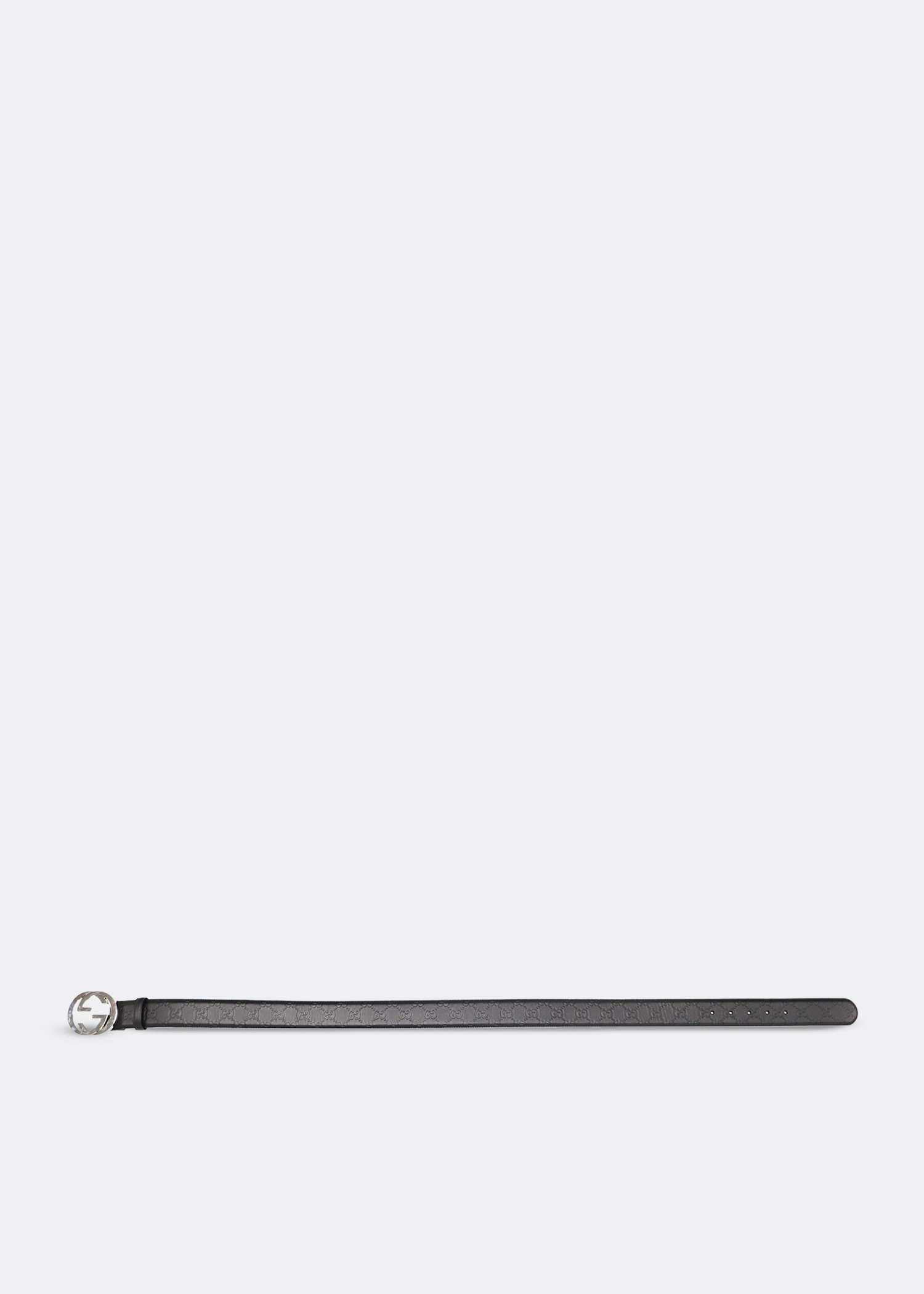 Interlocking G belt, Black