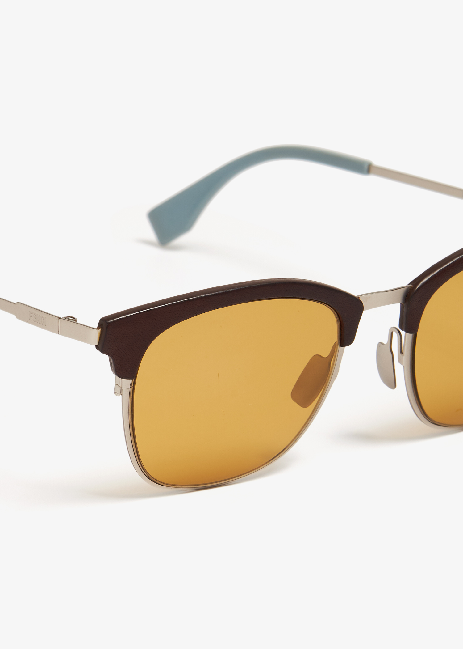 FF 0228/S browline sunglasses, Brown
