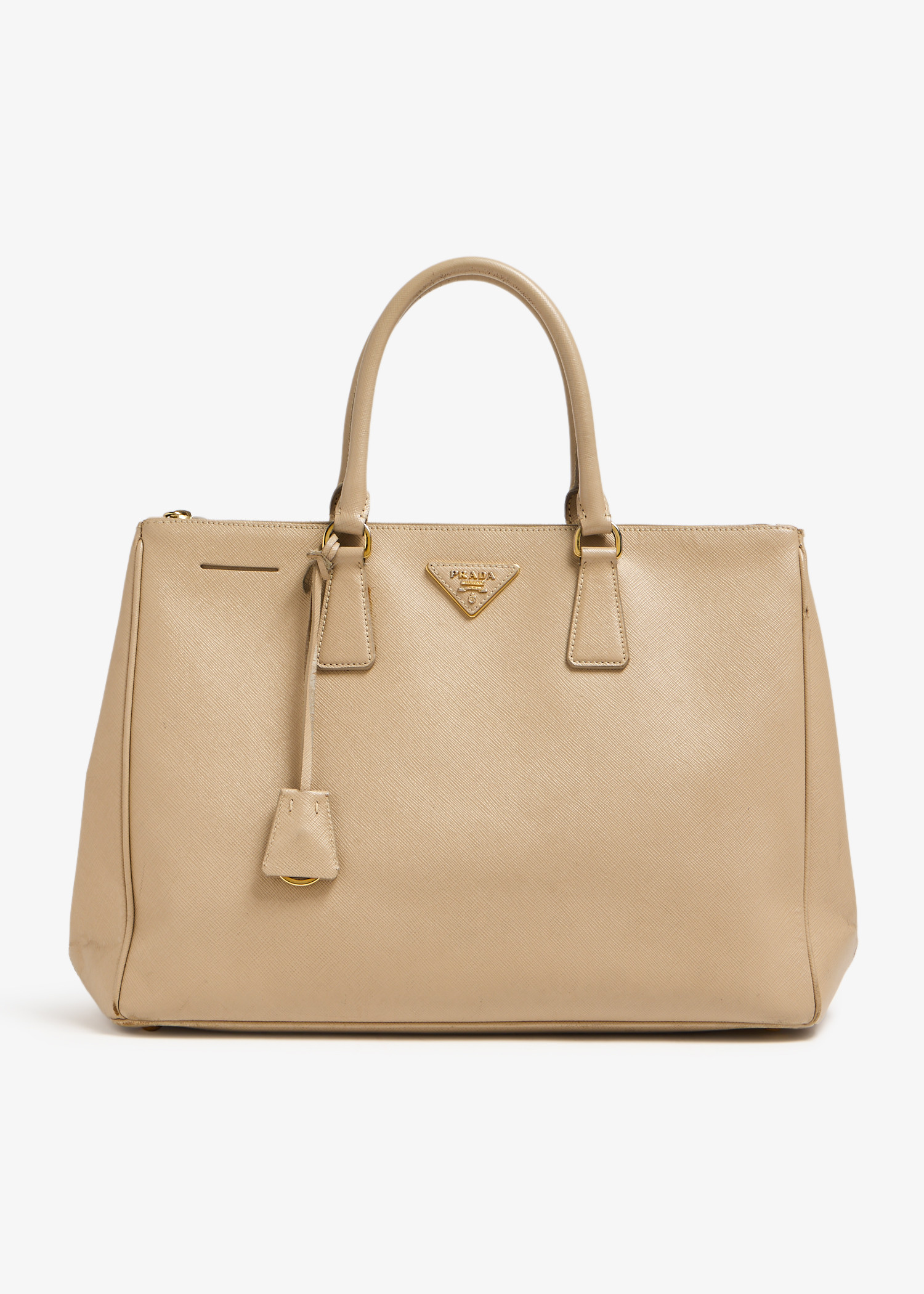 Galleria medium leather bag, Beige
Galleria medium leather bag, Beige