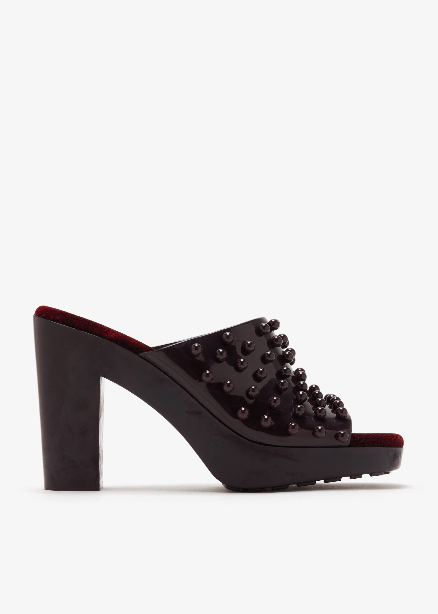 Gleam mules, Burgundy
Gleam mules, Burgundy