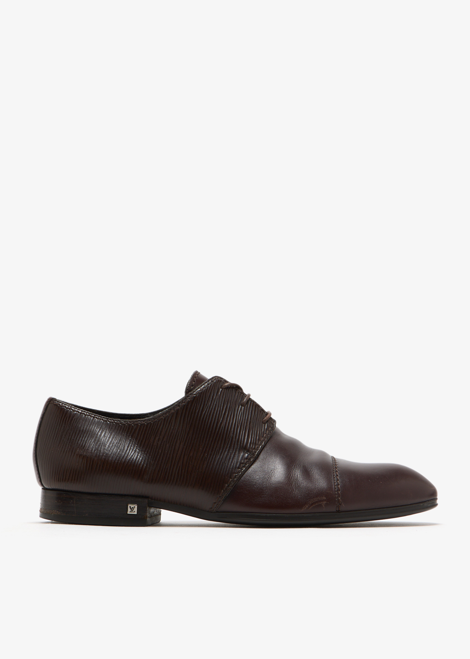 Epi leather oxford shoes, Brown
Epi leather oxford shoes, Brown