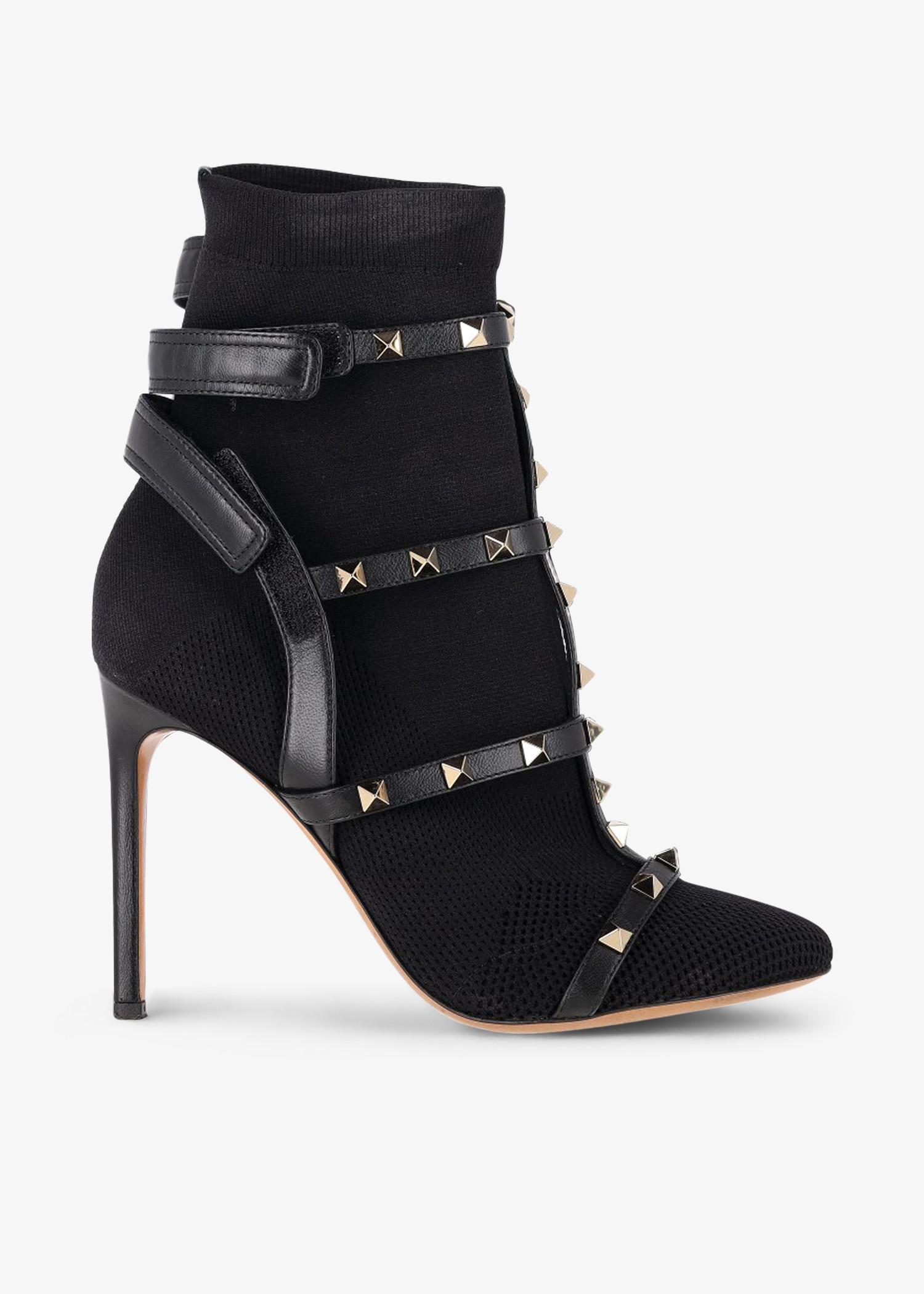 Rockstud Bodytech knit booties, Black
Rockstud Bodytech knit booties, Black