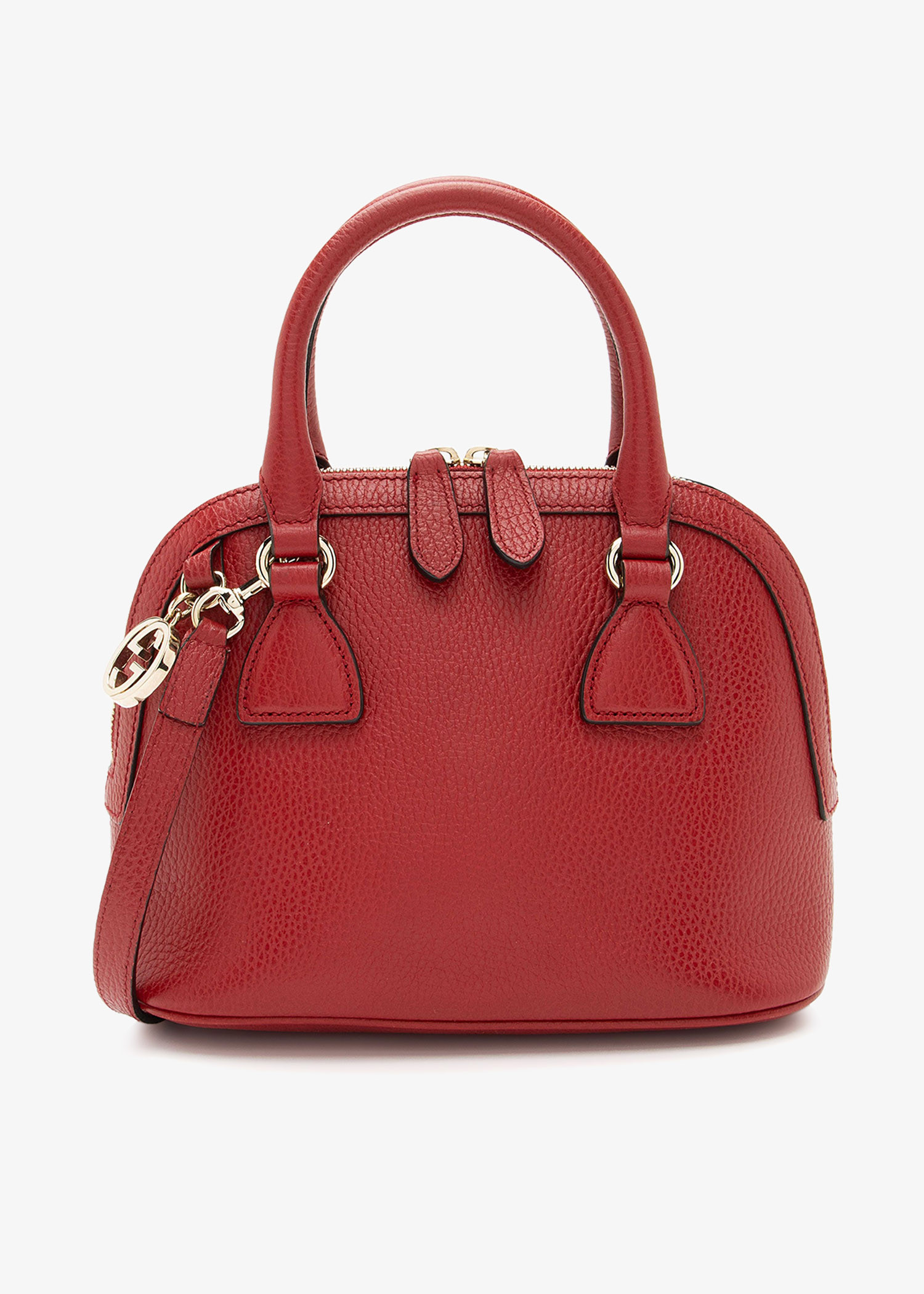 GG Charm Dome small satchel, Red
GG Charm Dome small satchel, Red