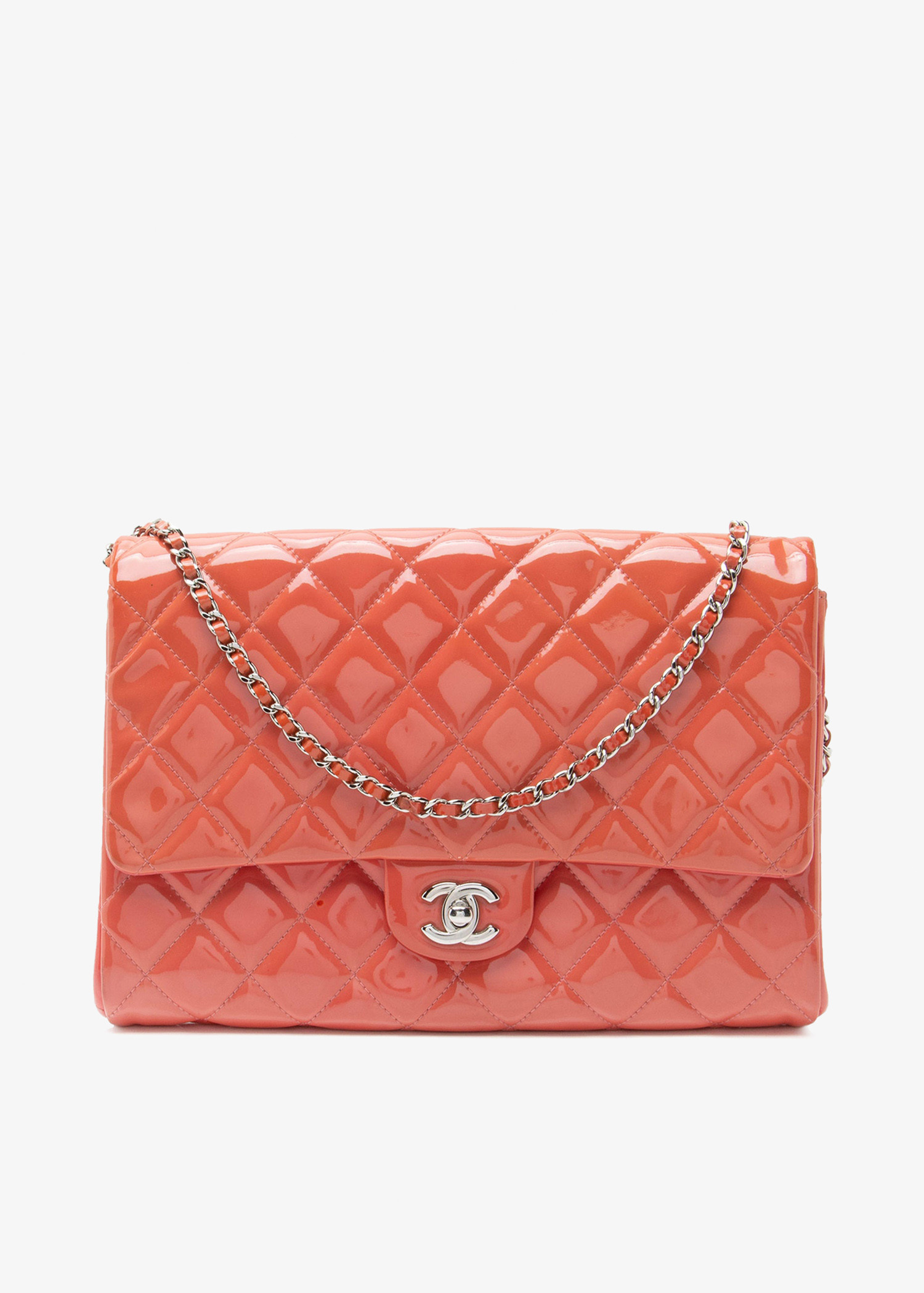 Chain Flap clutch, Pink
Chain Flap clutch, Pink