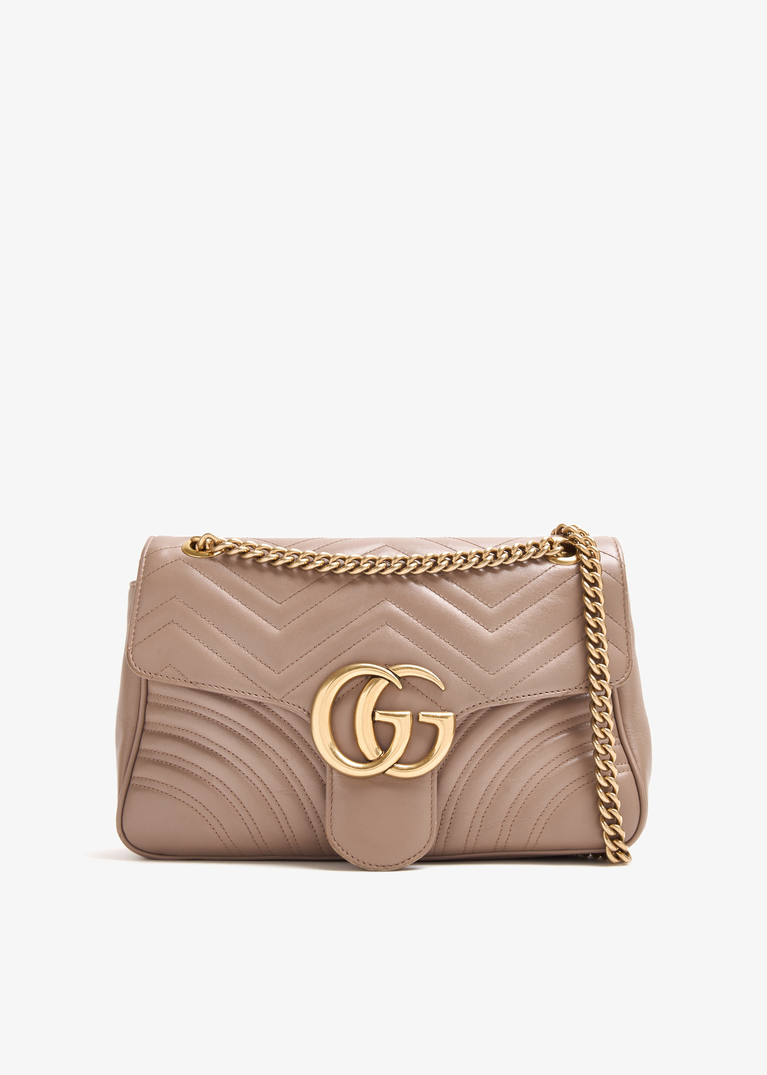 GG Marmont medium shoulder bag, Beige
GG Marmont medium shoulder bag, Beige