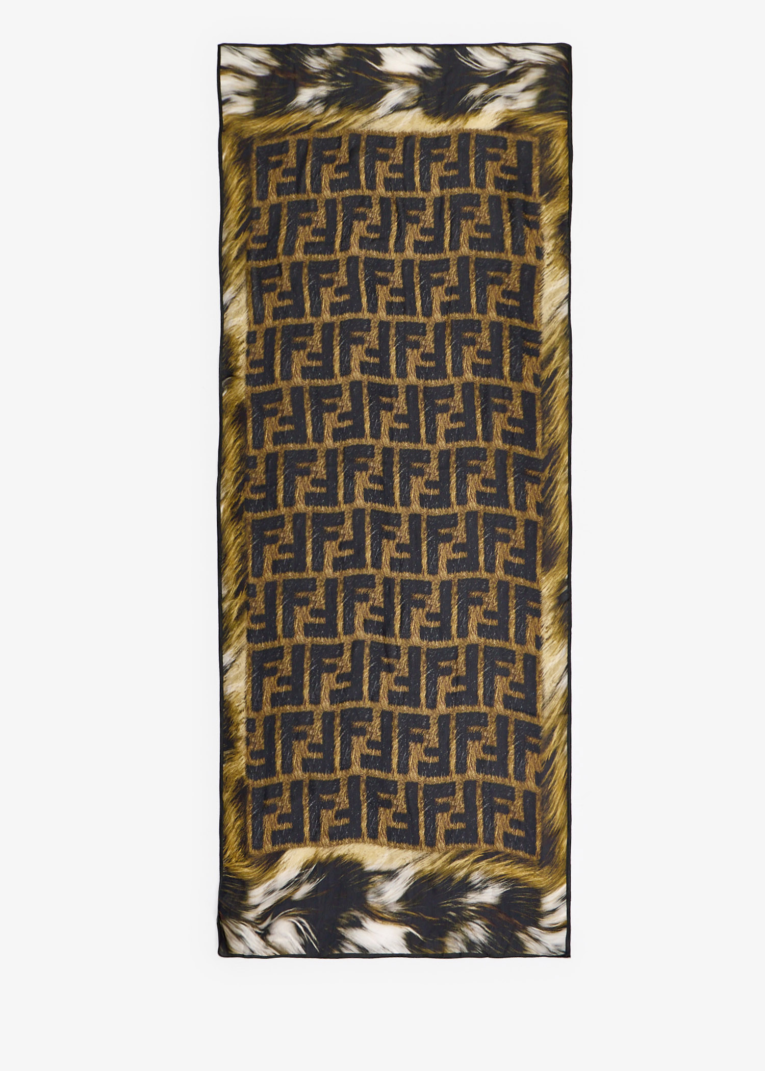 FF Fur-Print scarf, Multicolored
FF Fur-Print scarf, Multicolored