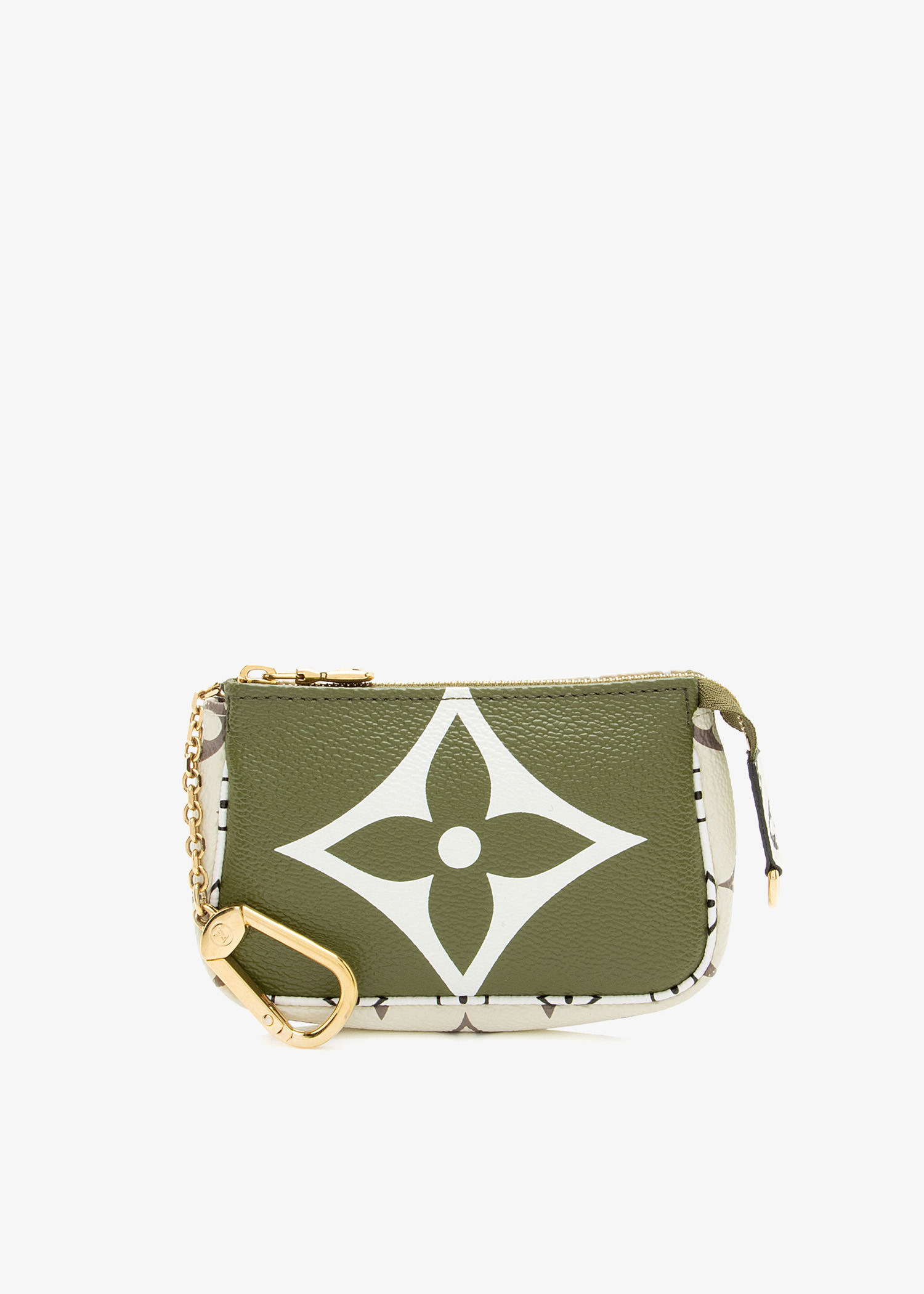 Giant Monogram micro pochette, Green
Giant Monogram micro pochette, Green
