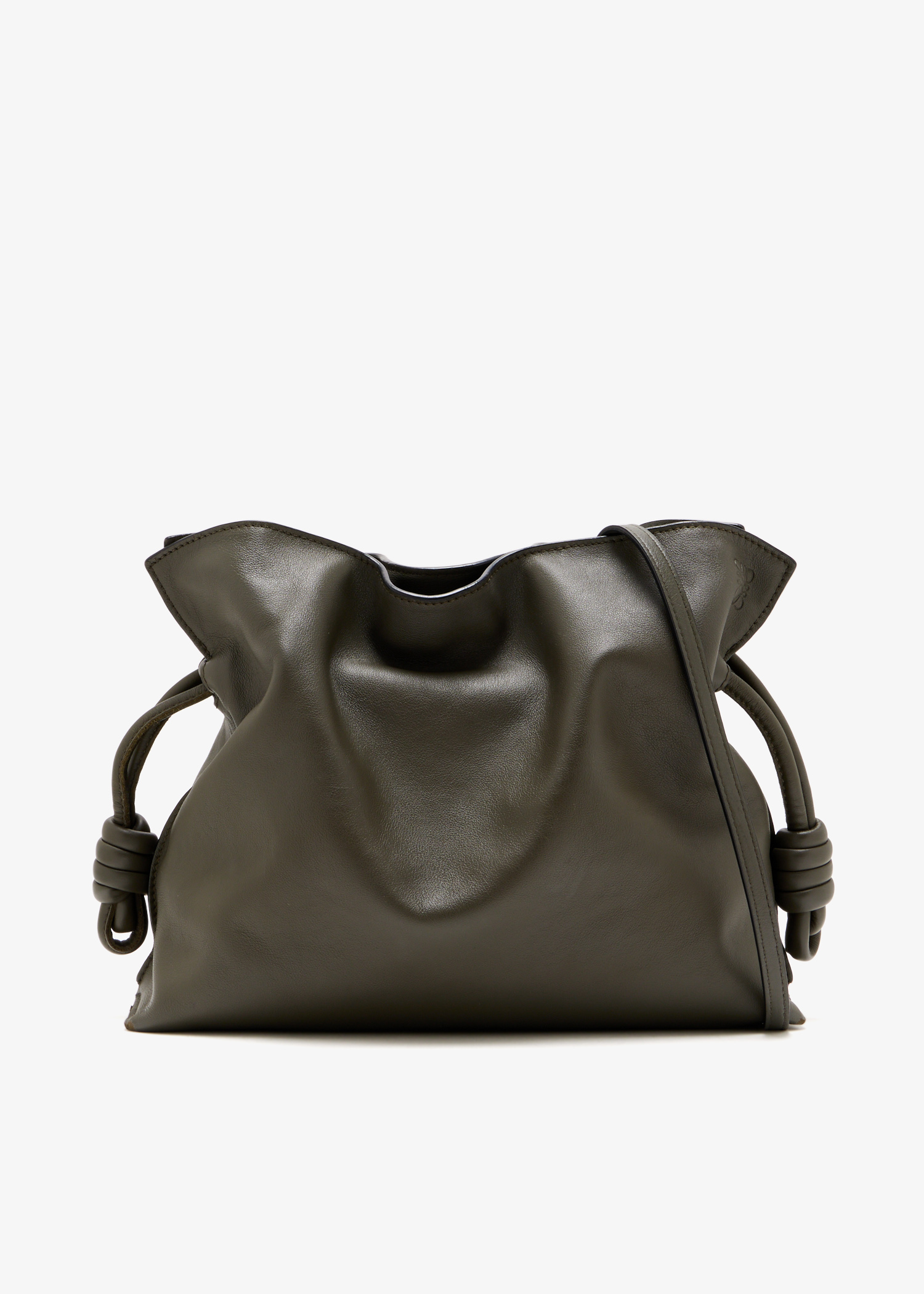 Flamenco Medium clutch shoulder bag, Khaki
Flamenco Medium clutch shoulder bag, Khaki