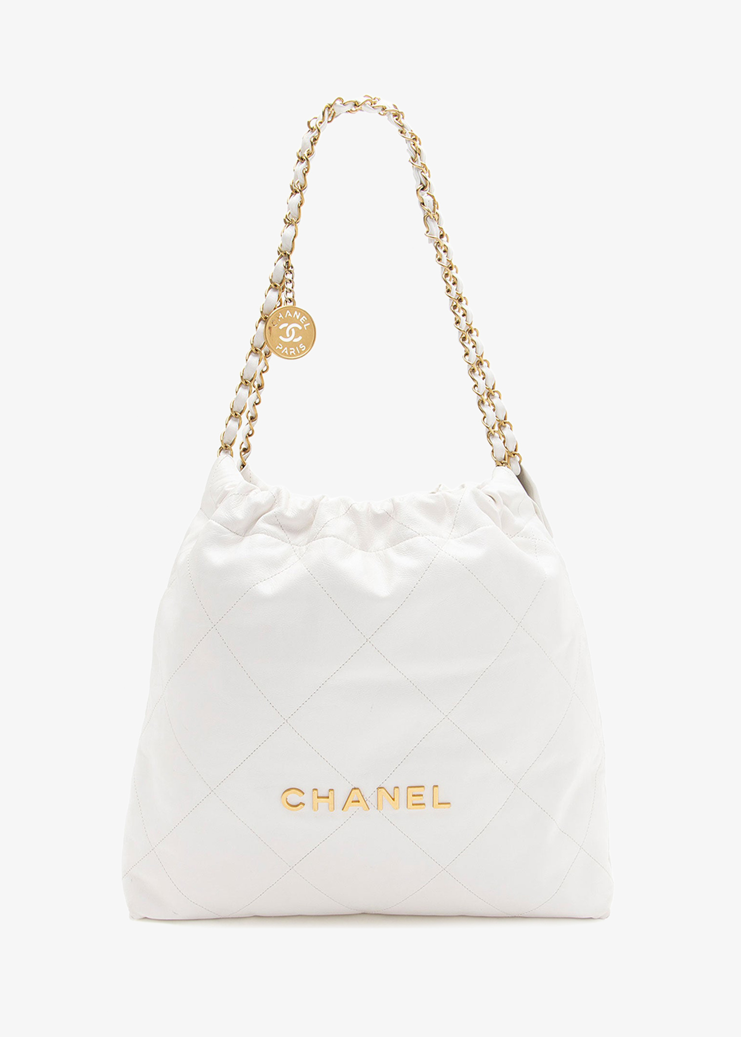 CC 22 Medium shoulder bag, White
CC 22 Medium shoulder bag, White