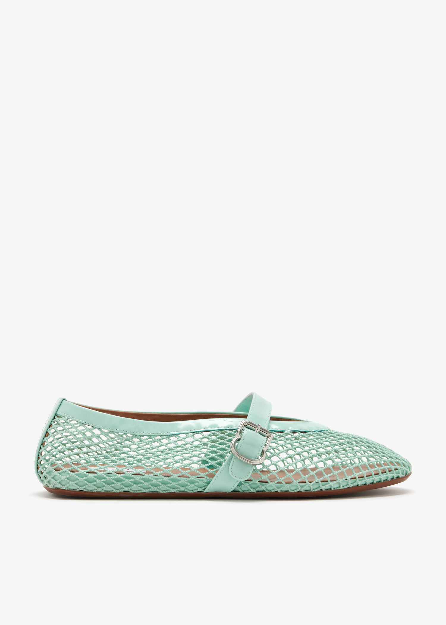 Mesh Fishnet ballerinas, Green
Mesh Fishnet ballerinas, Green