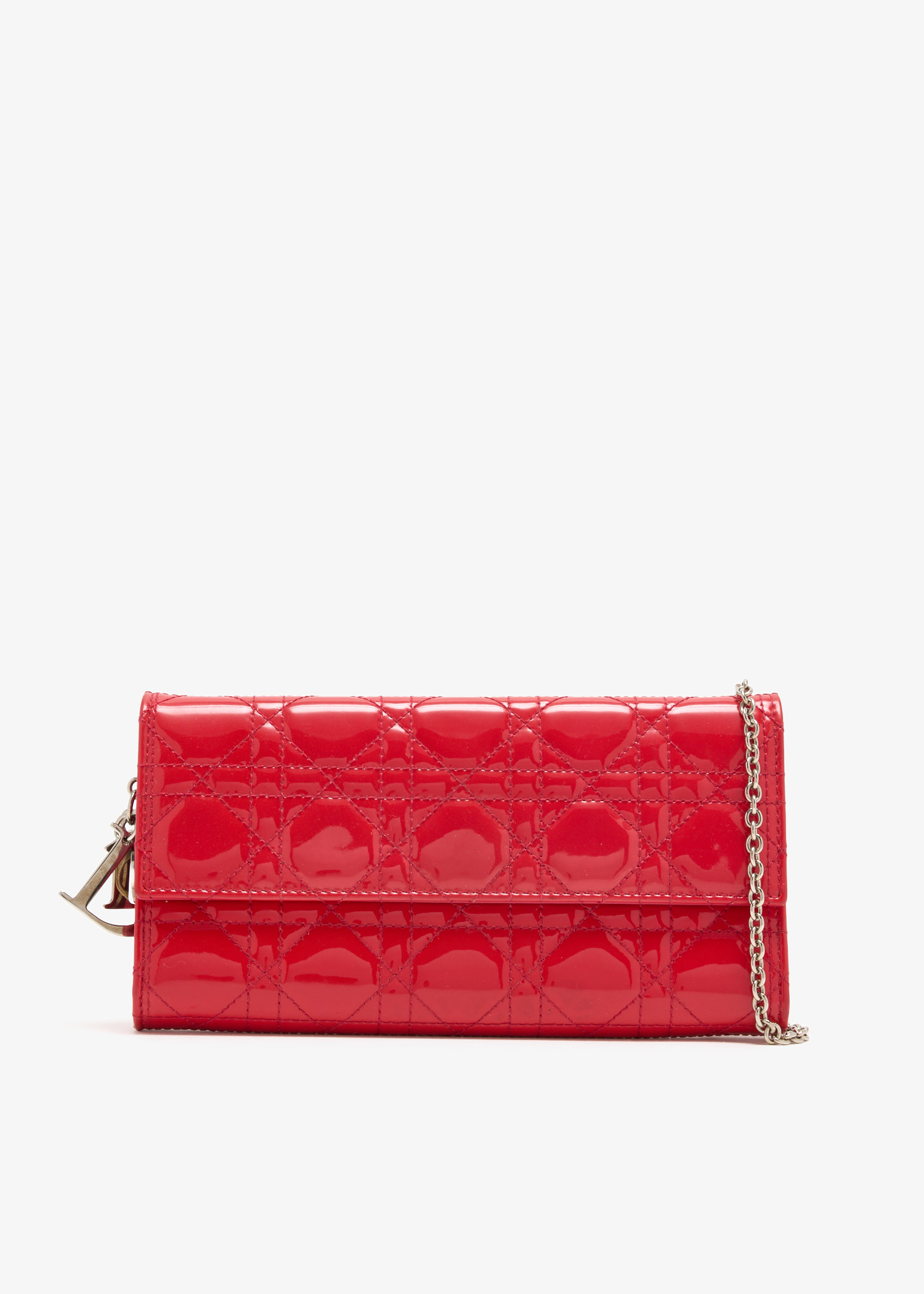Lady Dior chain wallet, Pink
Lady Dior chain wallet, Pink