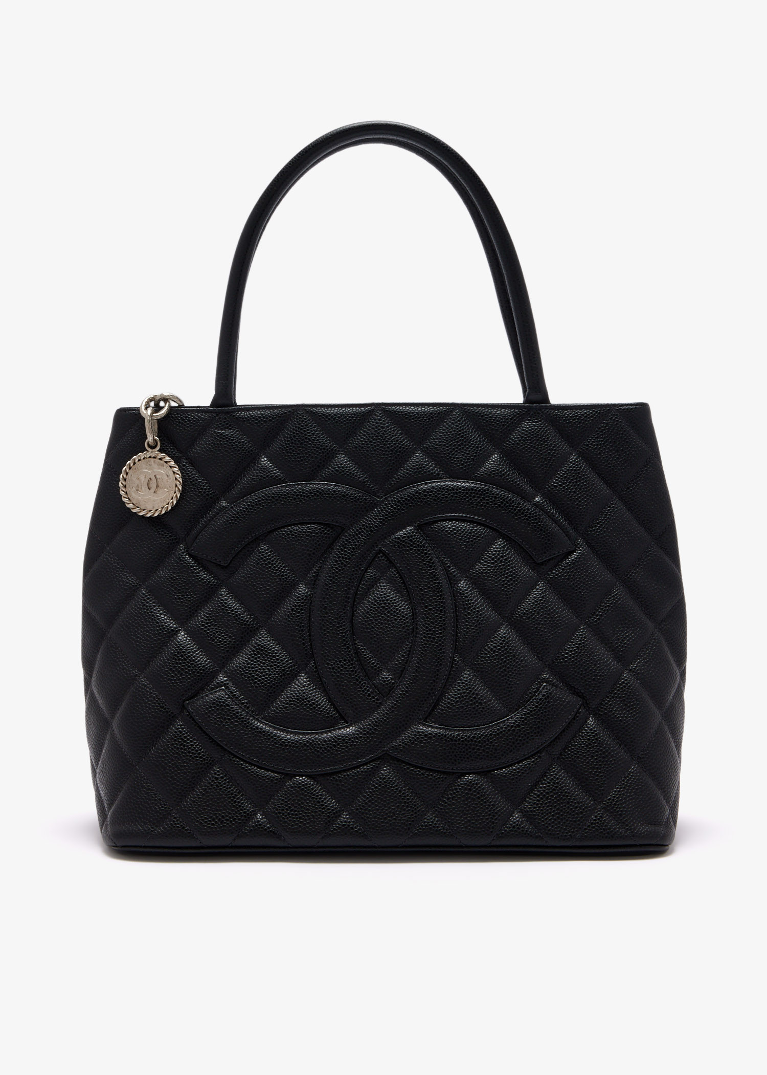Medallion tote bag, Black
Medallion tote bag, Black