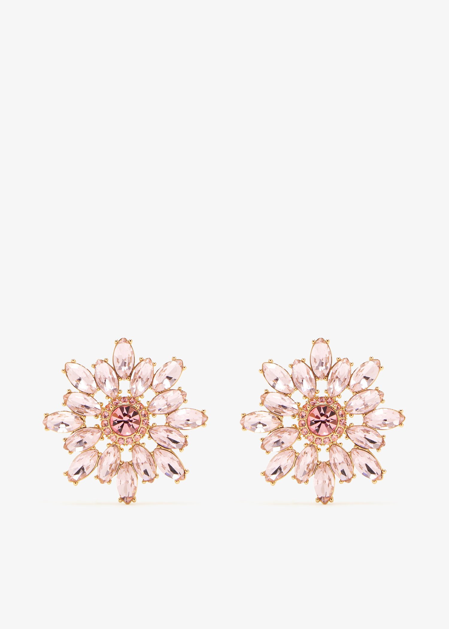 Crystal Flower earrings, Pink
Crystal Flower earrings, Pink