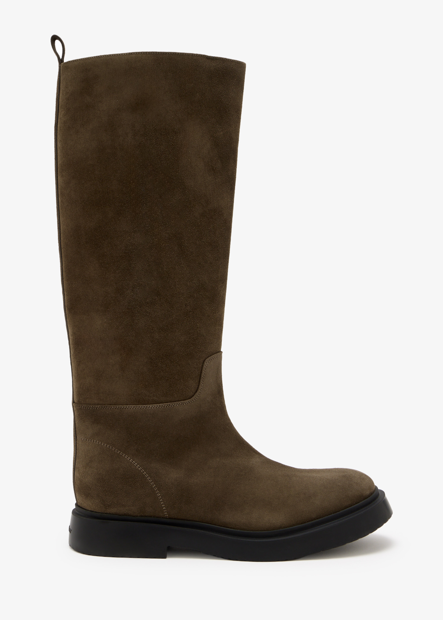Bank suede knee boots, Khaki
Bank suede knee boots, Khaki