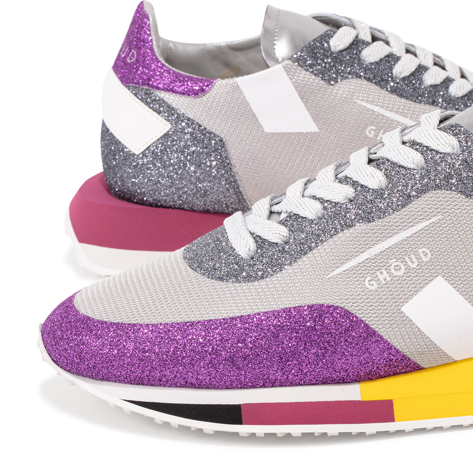 Star sneakers, Purple