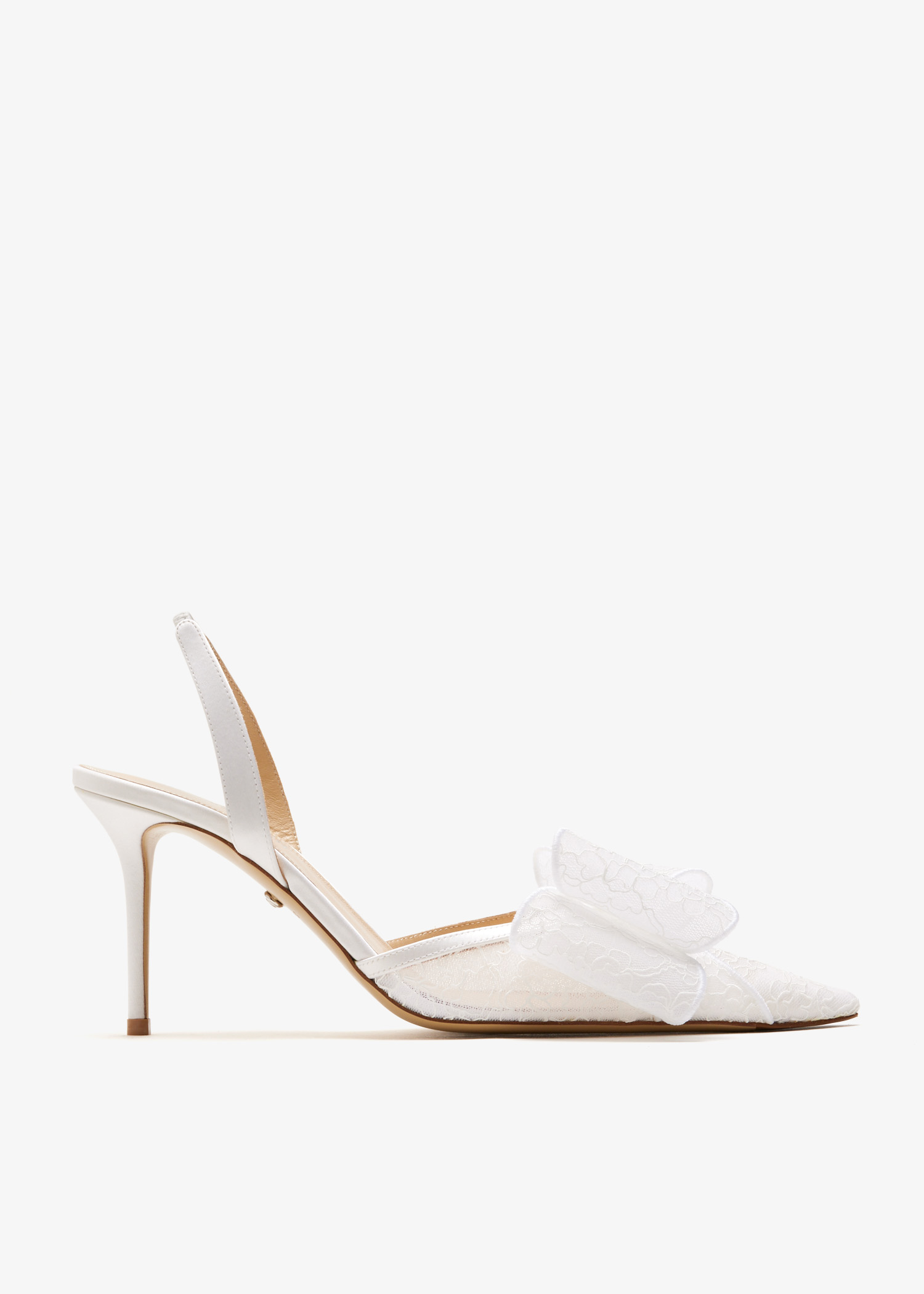Le Cadeau slingback pumps, White
Le Cadeau slingback pumps, White