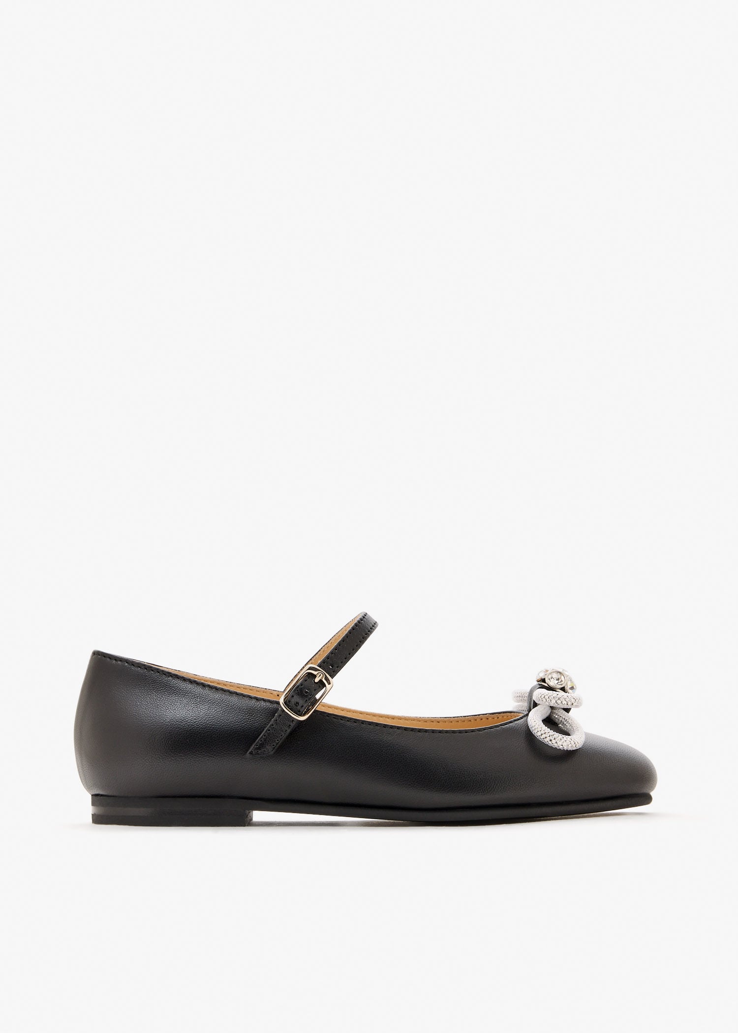 Double Bow ballerinas, Black
Double Bow ballerinas, Black