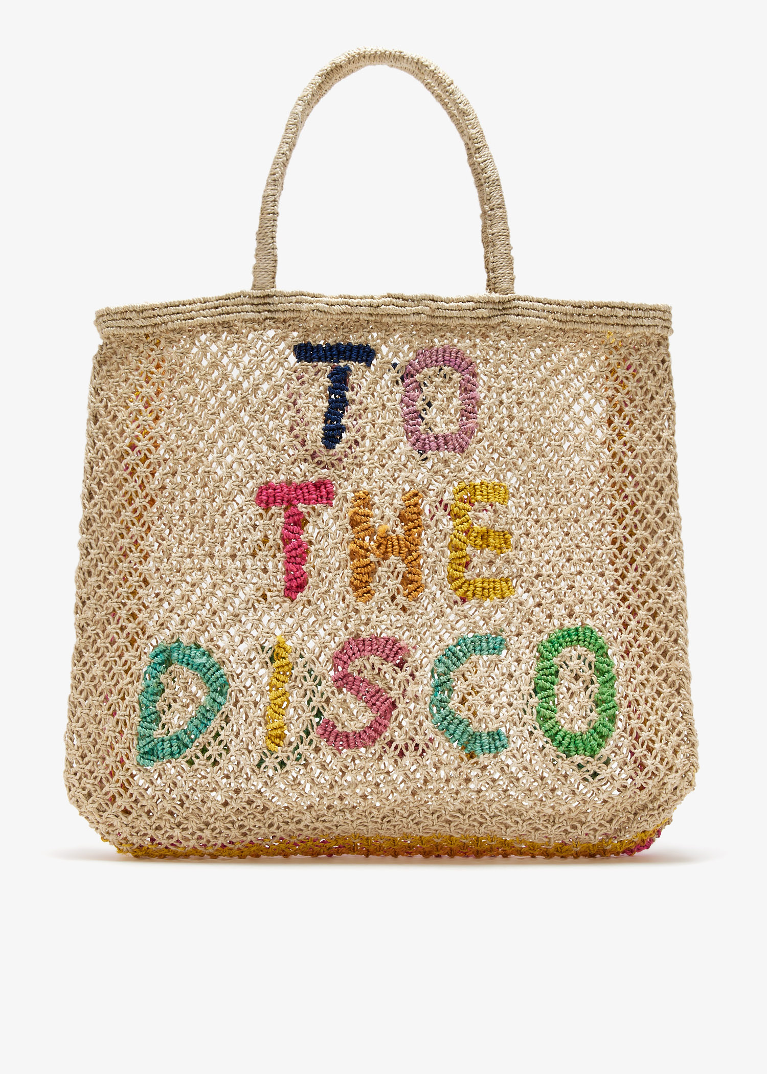 To The Disco Jute bag, Beige
To The Disco Jute bag, Beige