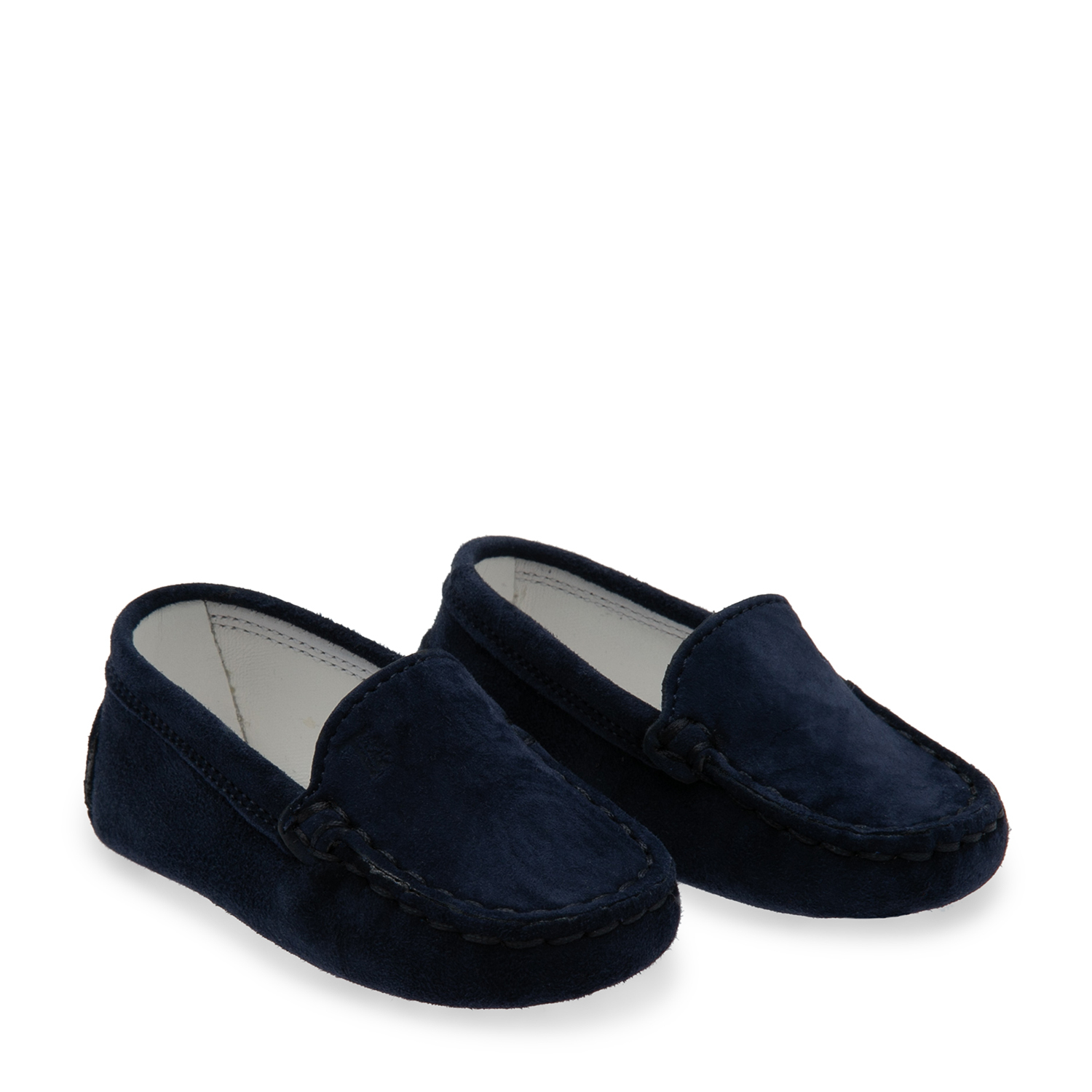 Suede loafers, Blue
