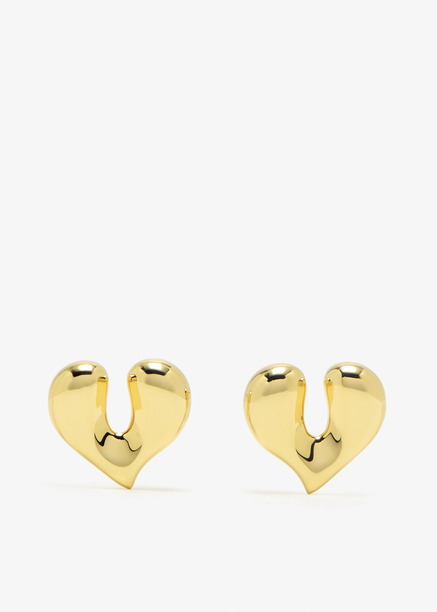 Molten Heart stud earrings, Gold
Molten Heart stud earrings, Gold