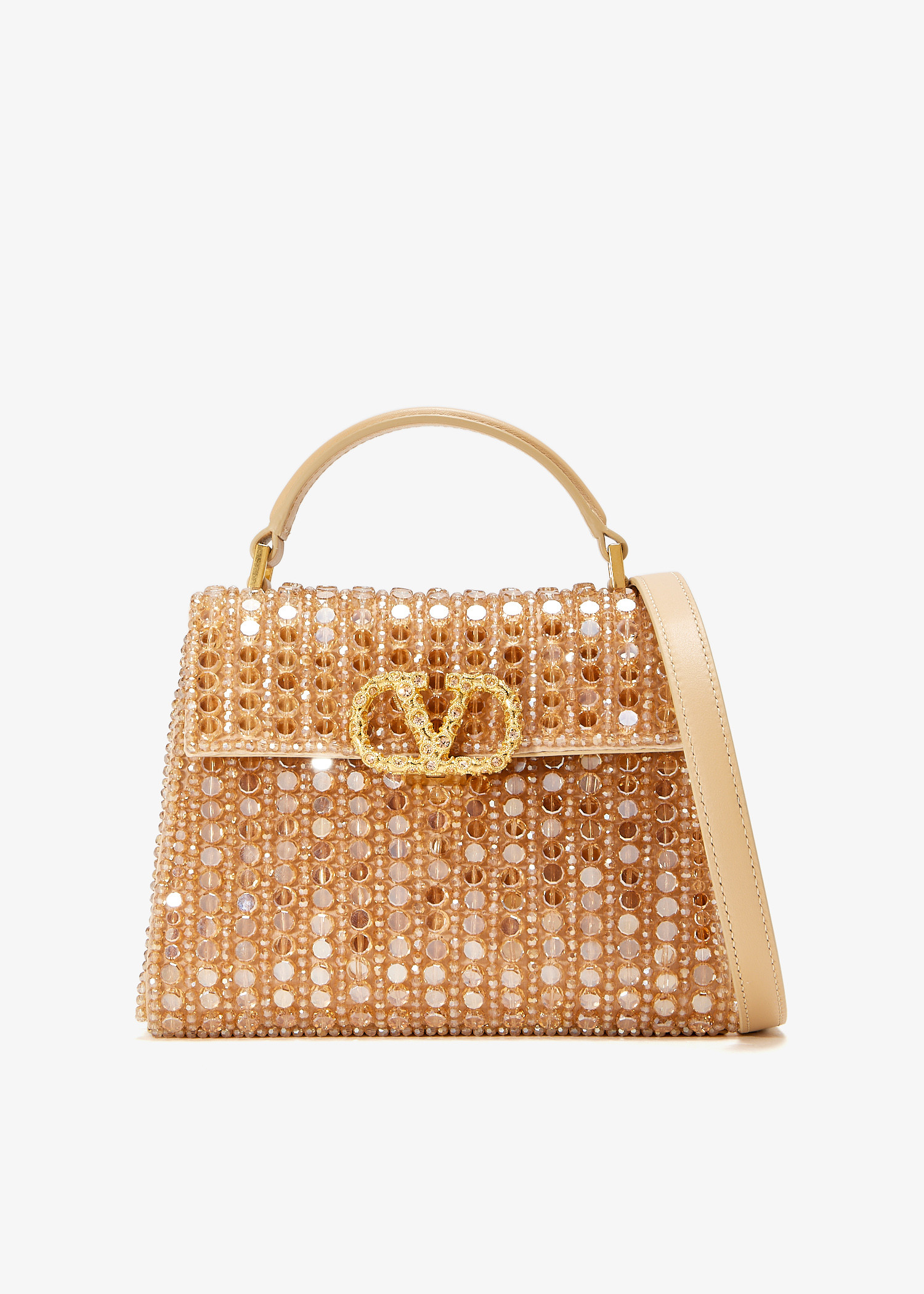 VSling mini top handle bag, Beige
VSling mini top handle bag, Beige