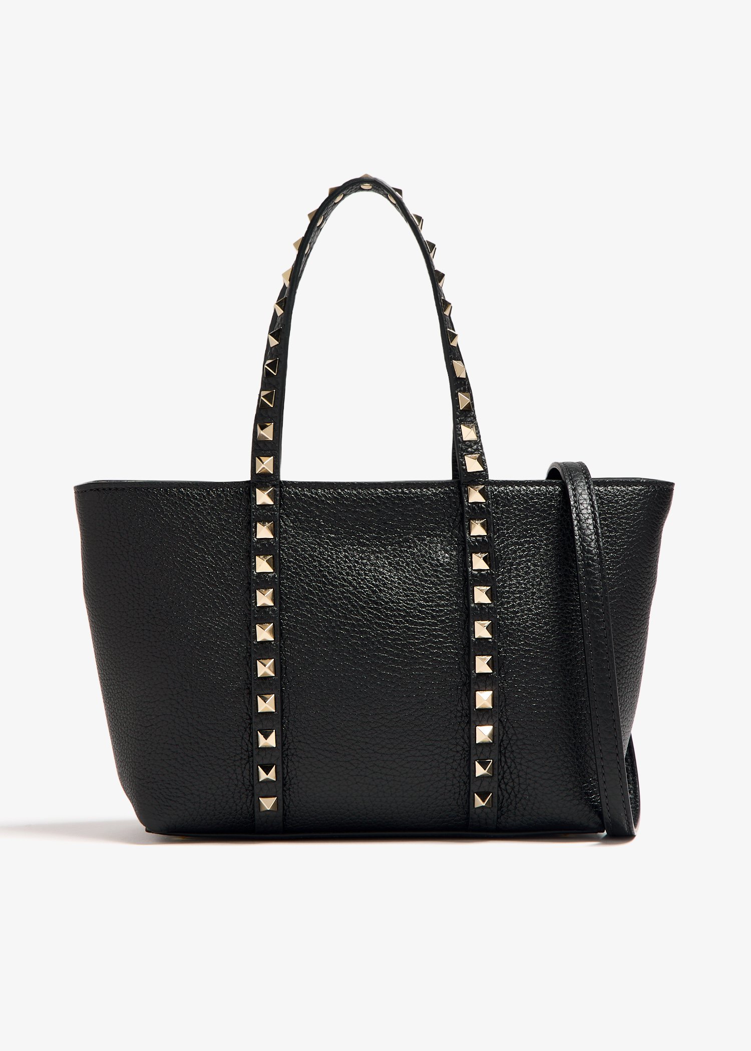 Rockstud mini tote bag, Black
Rockstud mini tote bag, Black